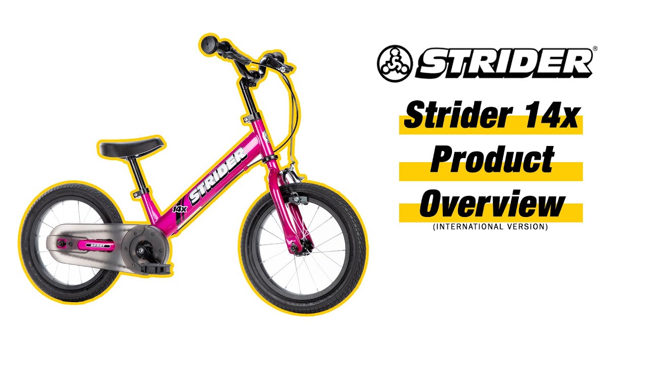 Велосипед за крос-кънтри Strider 14x Sport blue SK-SB1-IN-BL