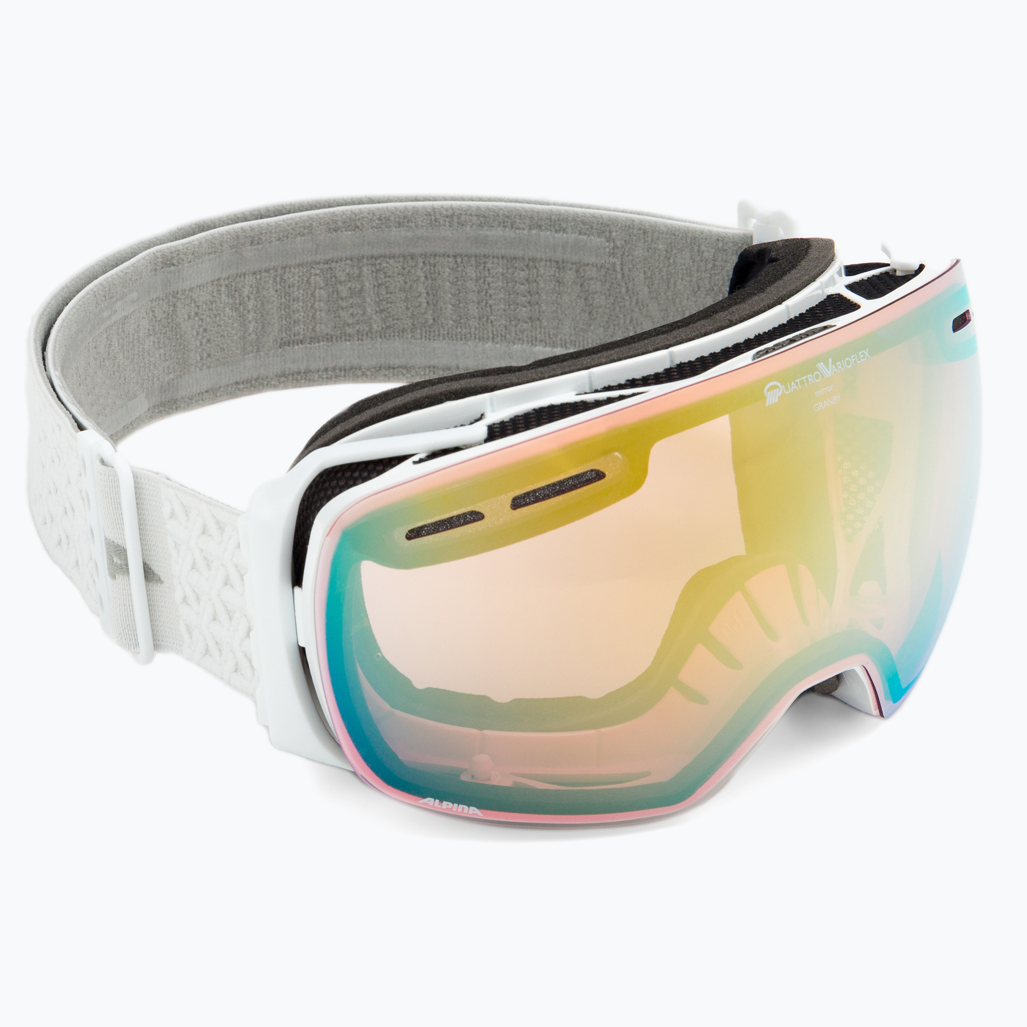 Дамски очила за ски Alpina Granby QVM White 7211714