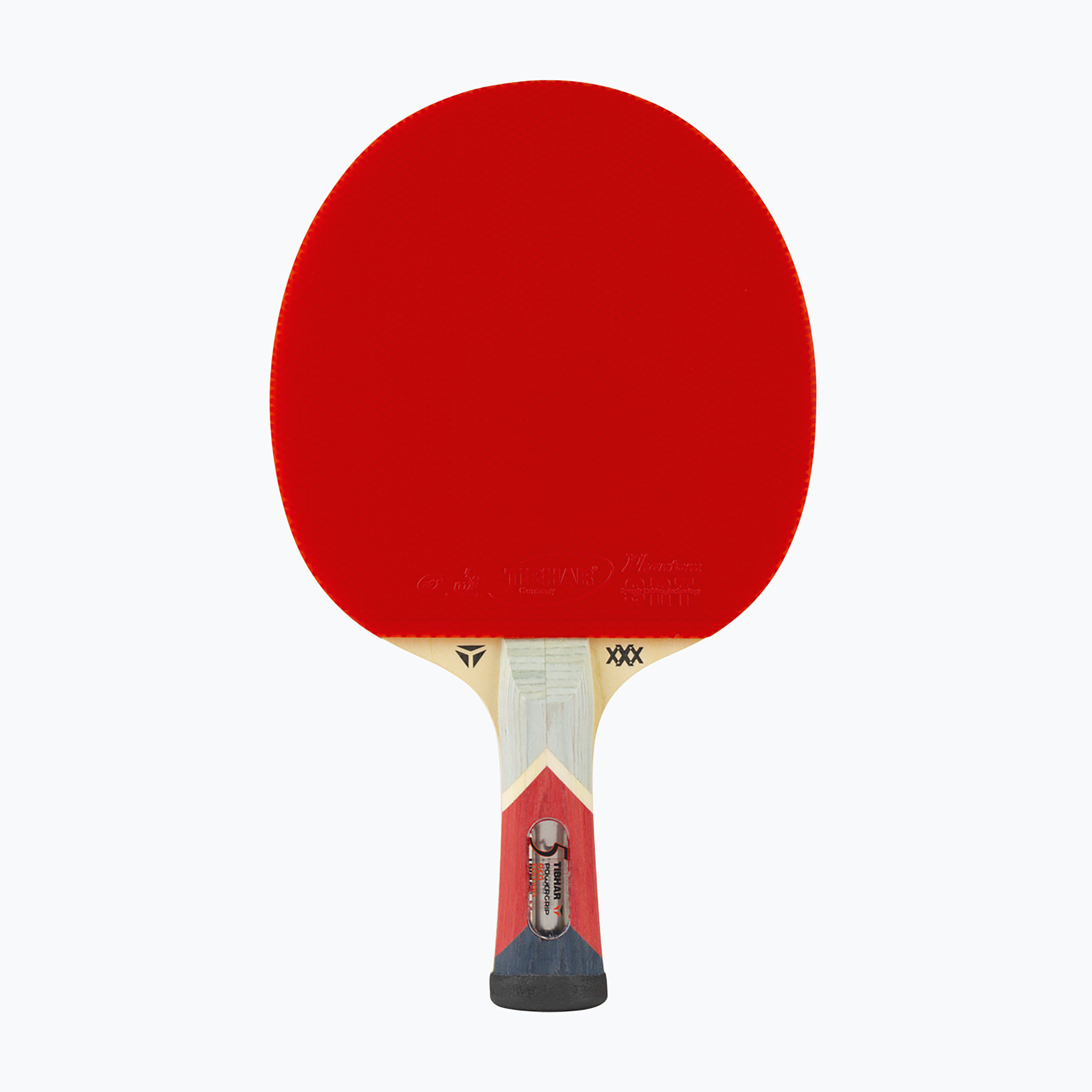 Tibhar XXX Powergrip Red Edition ракета за тенис на маса