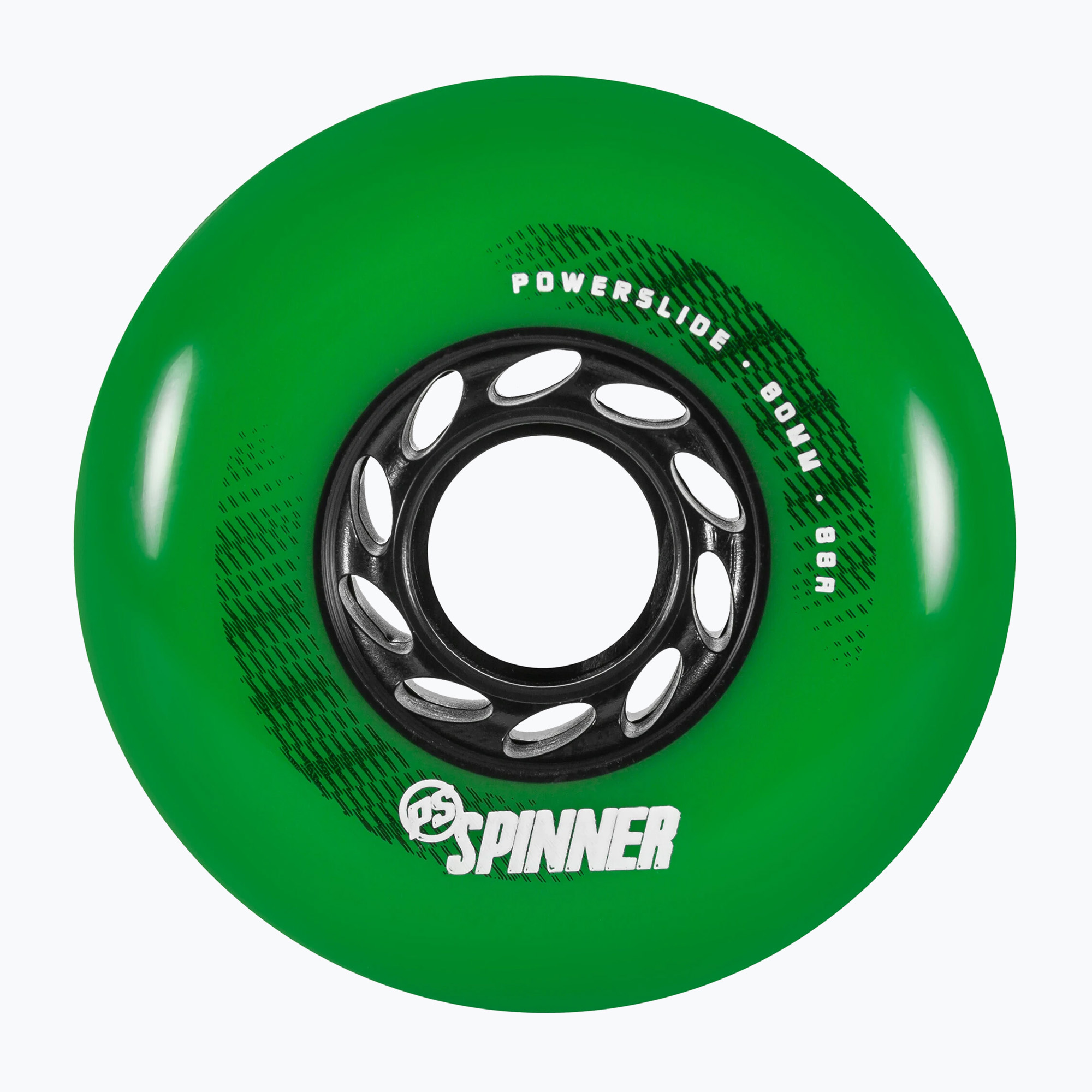 Powerslide Spinner Колела за кънки 80mm/88A 4 бр. зелени 905387