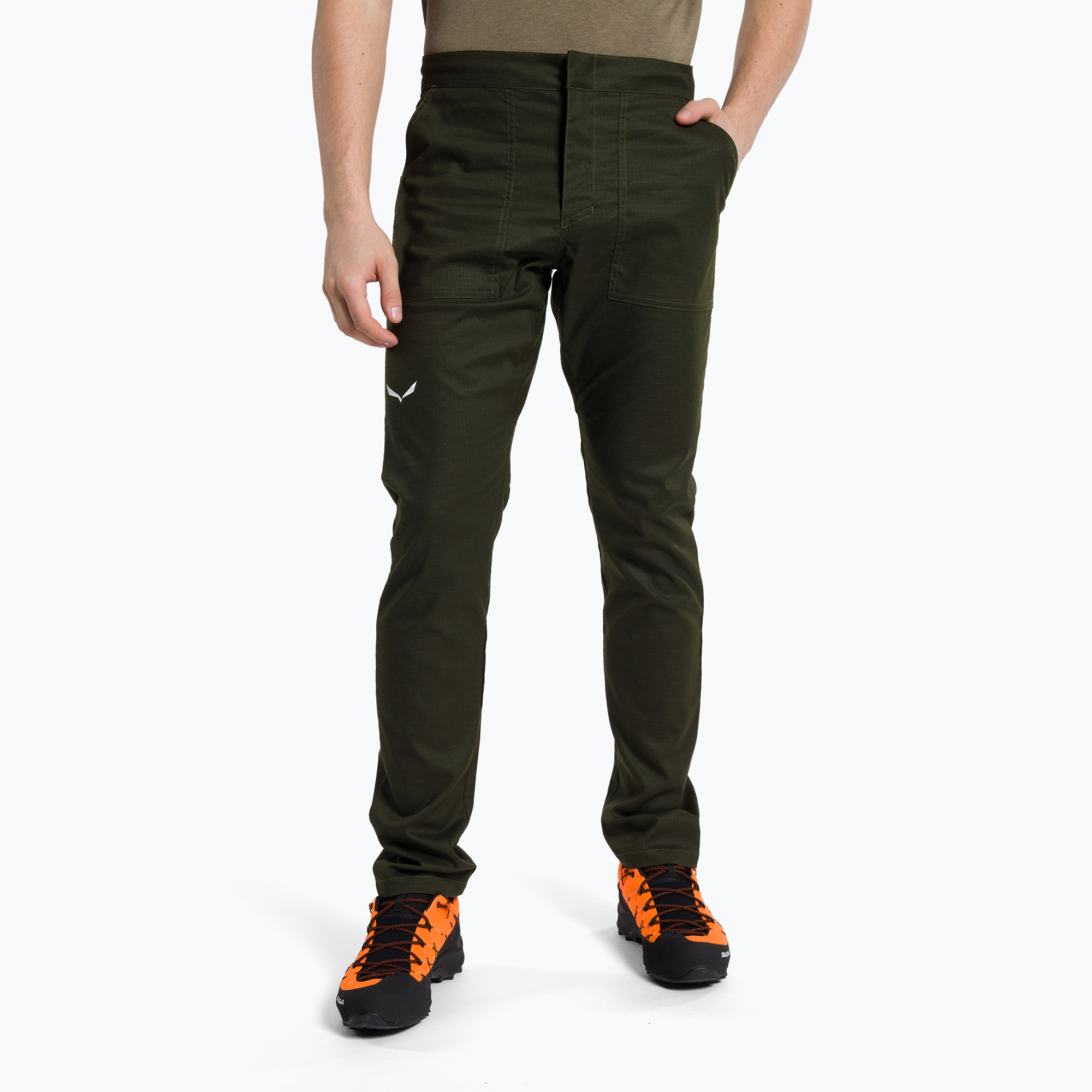 Salewa Lavaredo Hemp Ripstop green мъжки панталони за катерене 00-0000028550