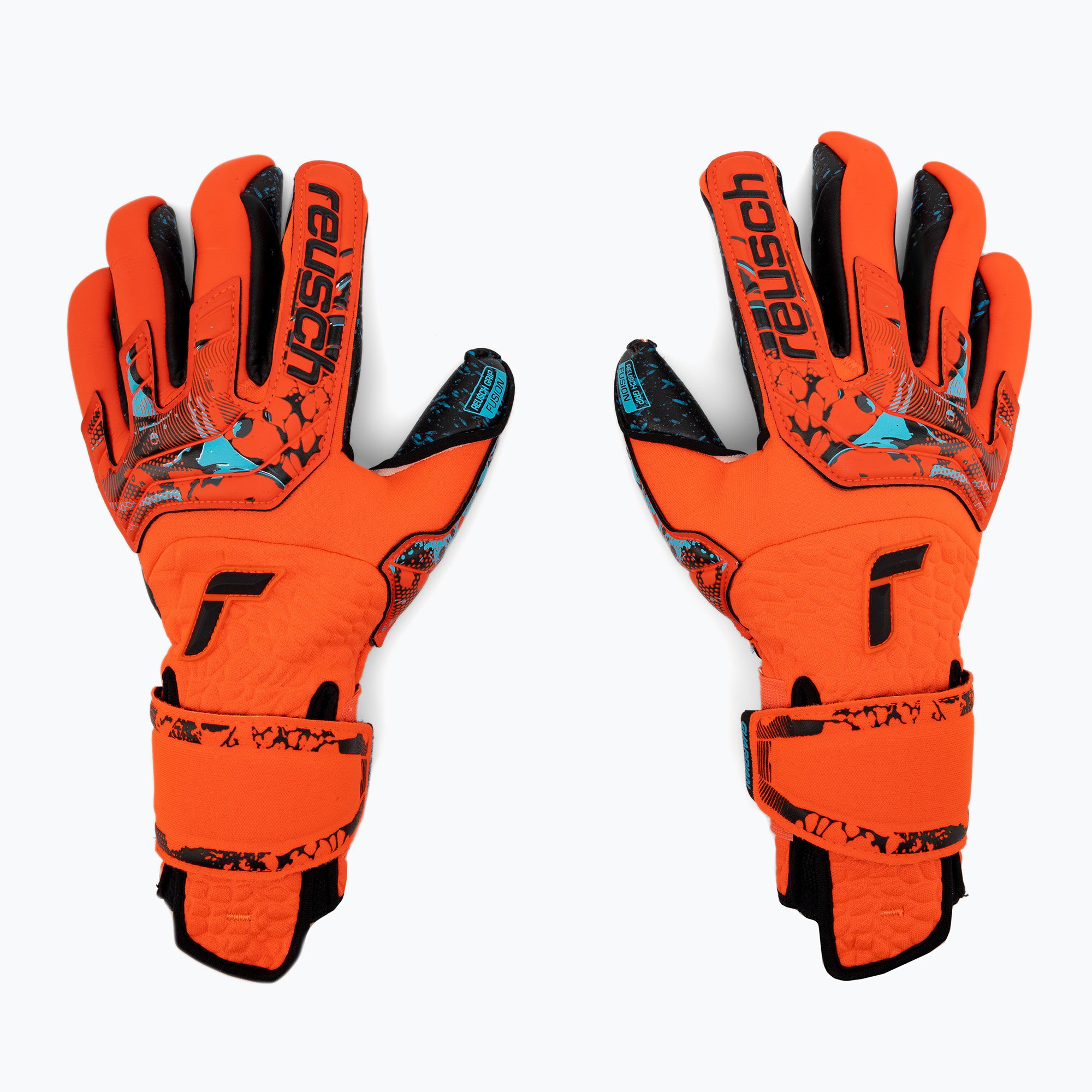 Reusch Attrakt Fusion Guardian AdaptiveFlex вратарски ръкавици червени 5370985-3333