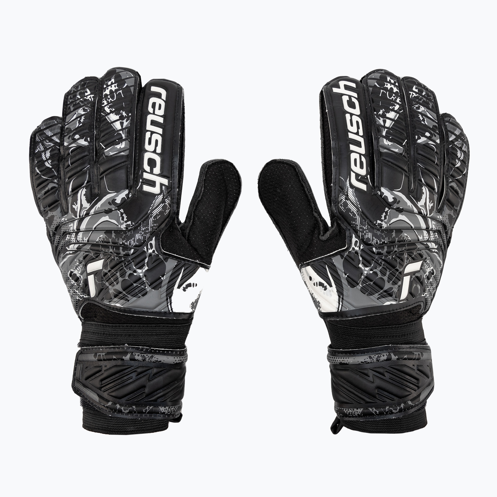 Reusch Attrakt Solid вратарски ръкавици черни 5370515-7700