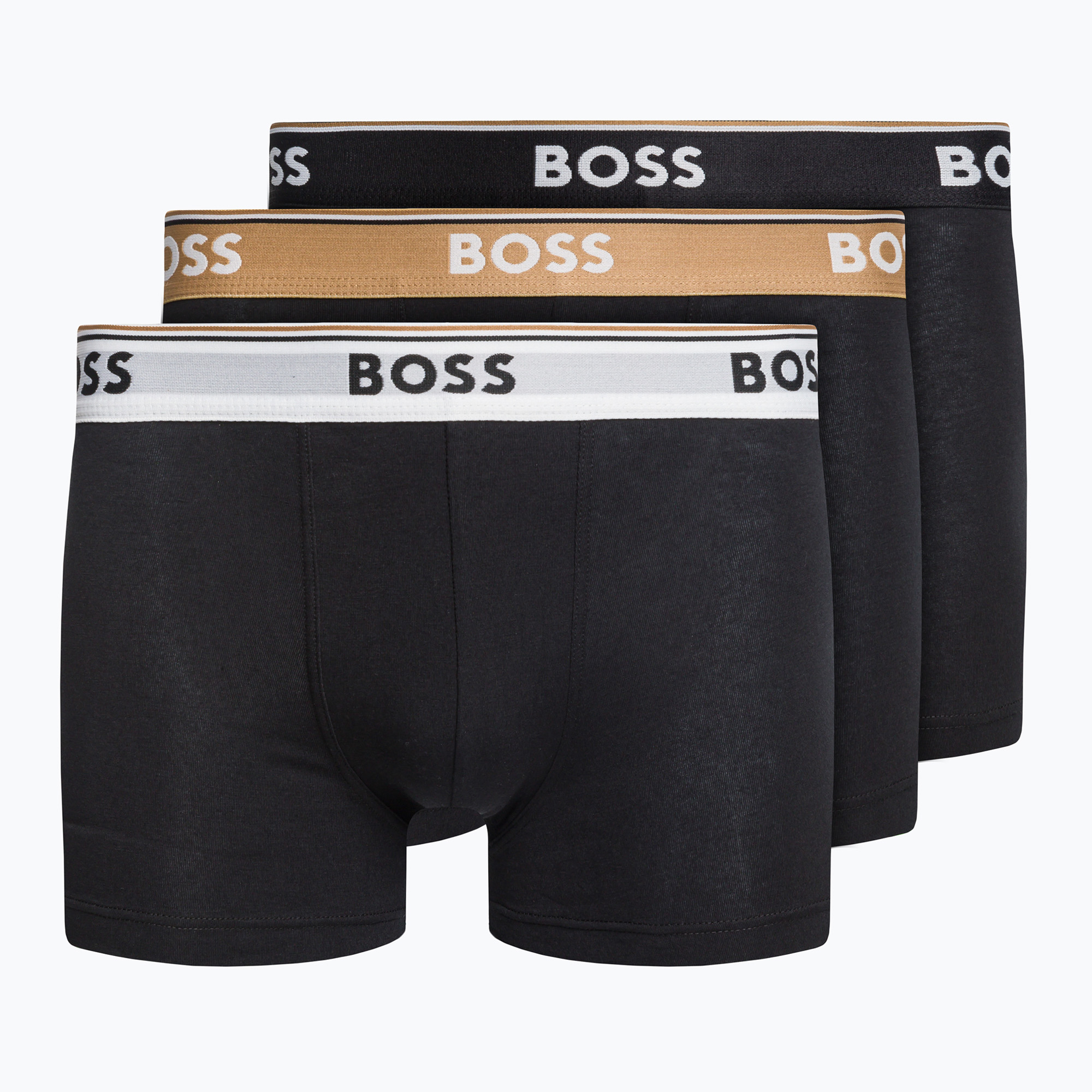 Hugo Boss Trunk Power мъжки боксерки 3 чифта черни 50489612-982