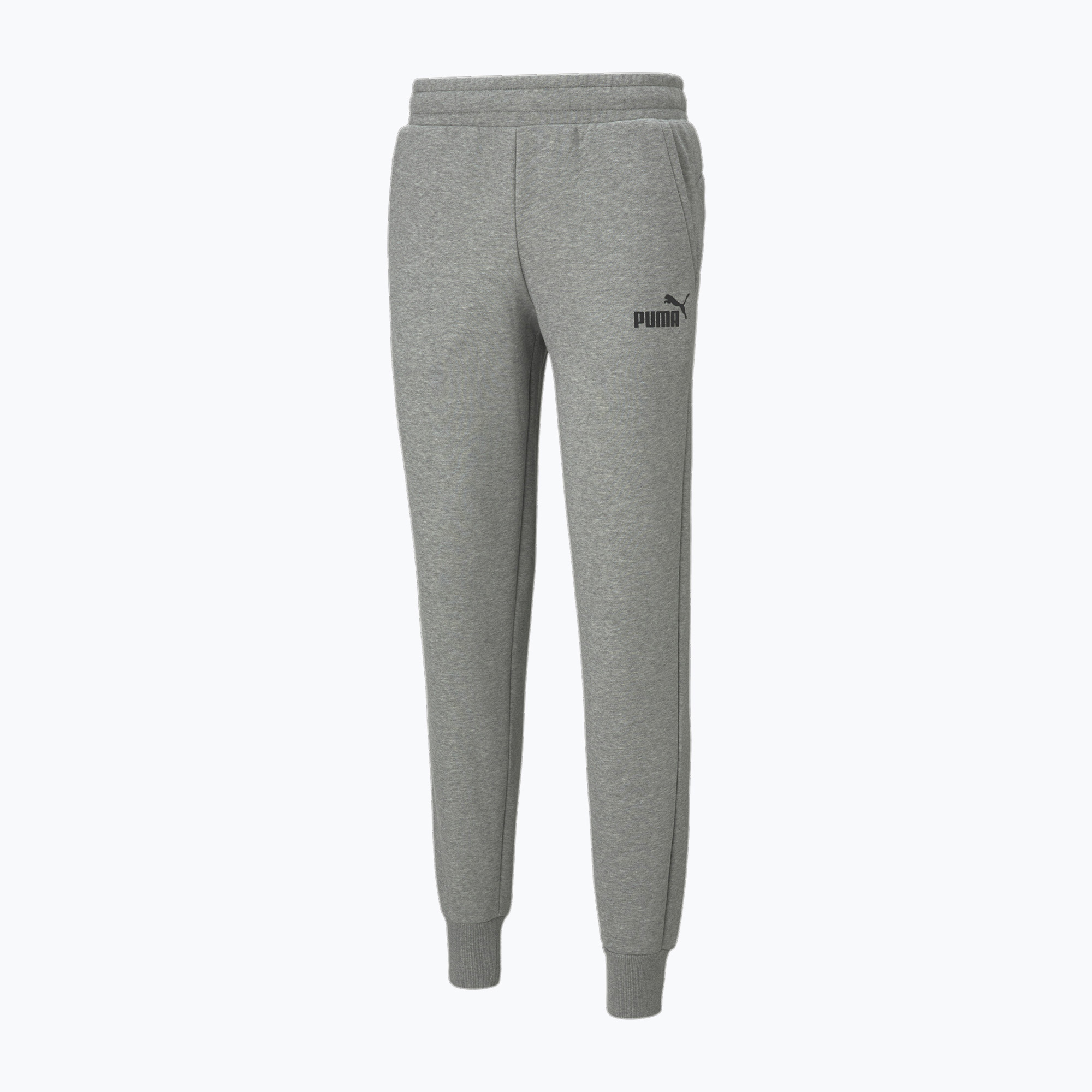 Мъжки панталони PUMA Essentials Logo FL medium gray heather