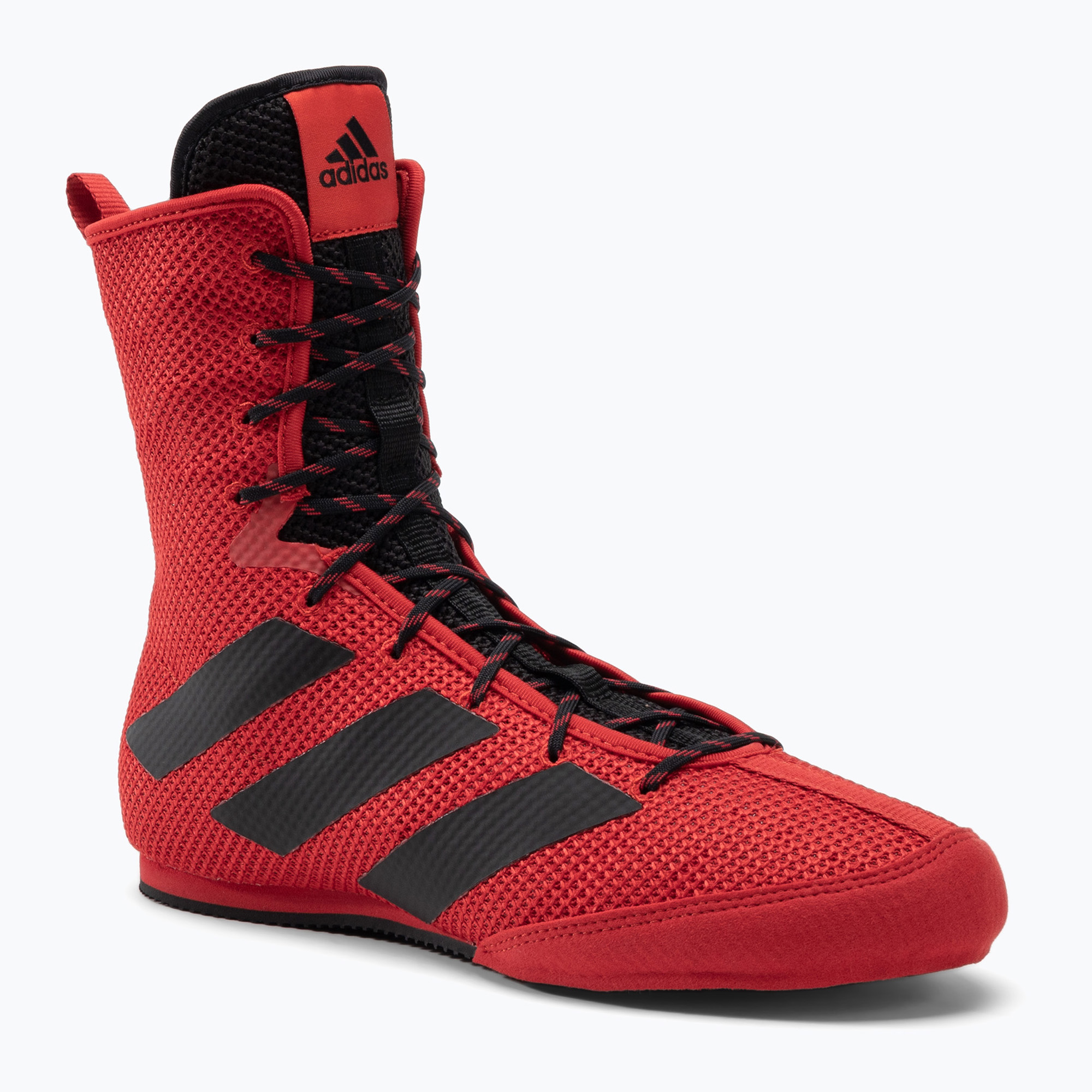 Боксови обувки adidas Box Hog 3 червен FZ5305