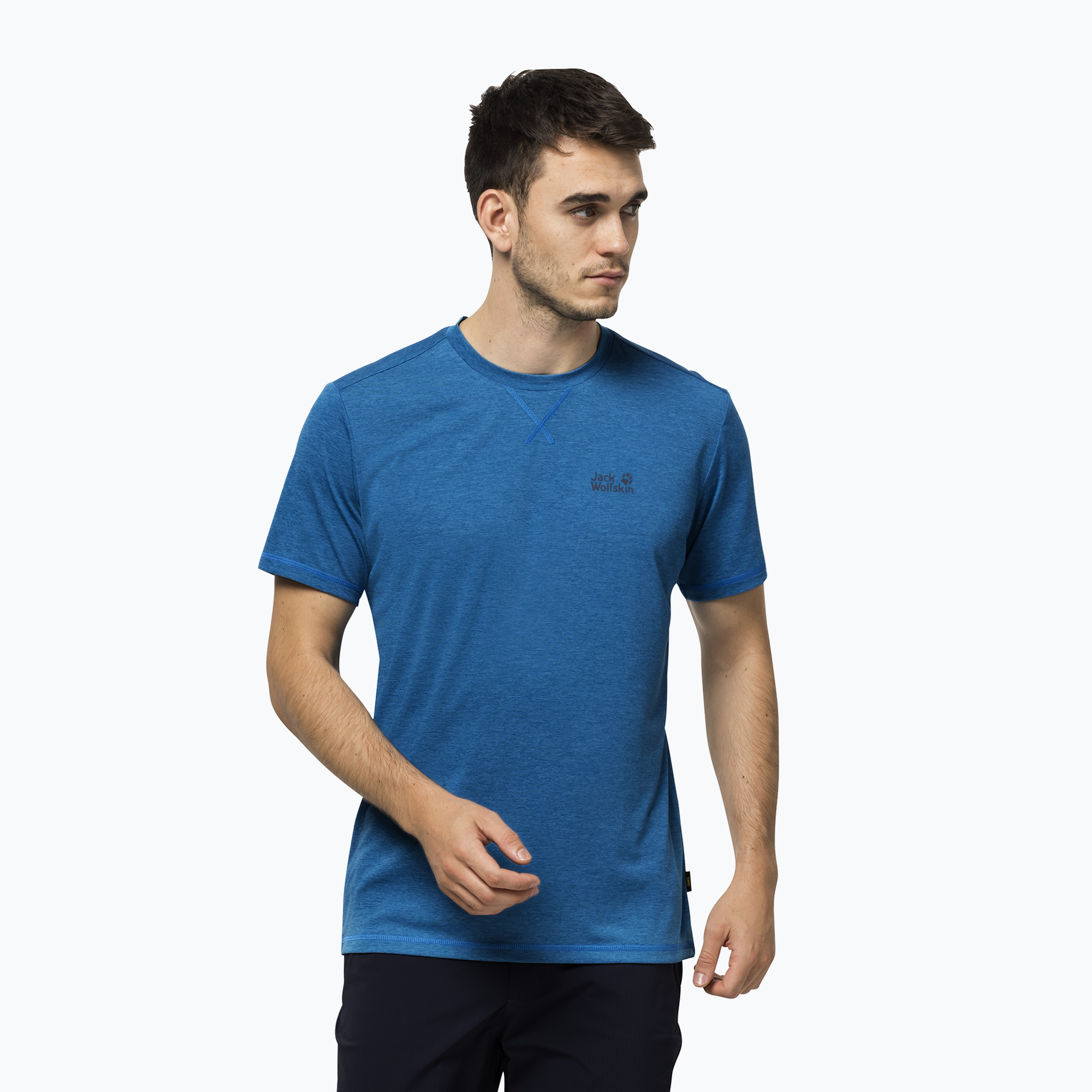 Мъжка риза за трекинг Crosstrail blue 1801671_1361