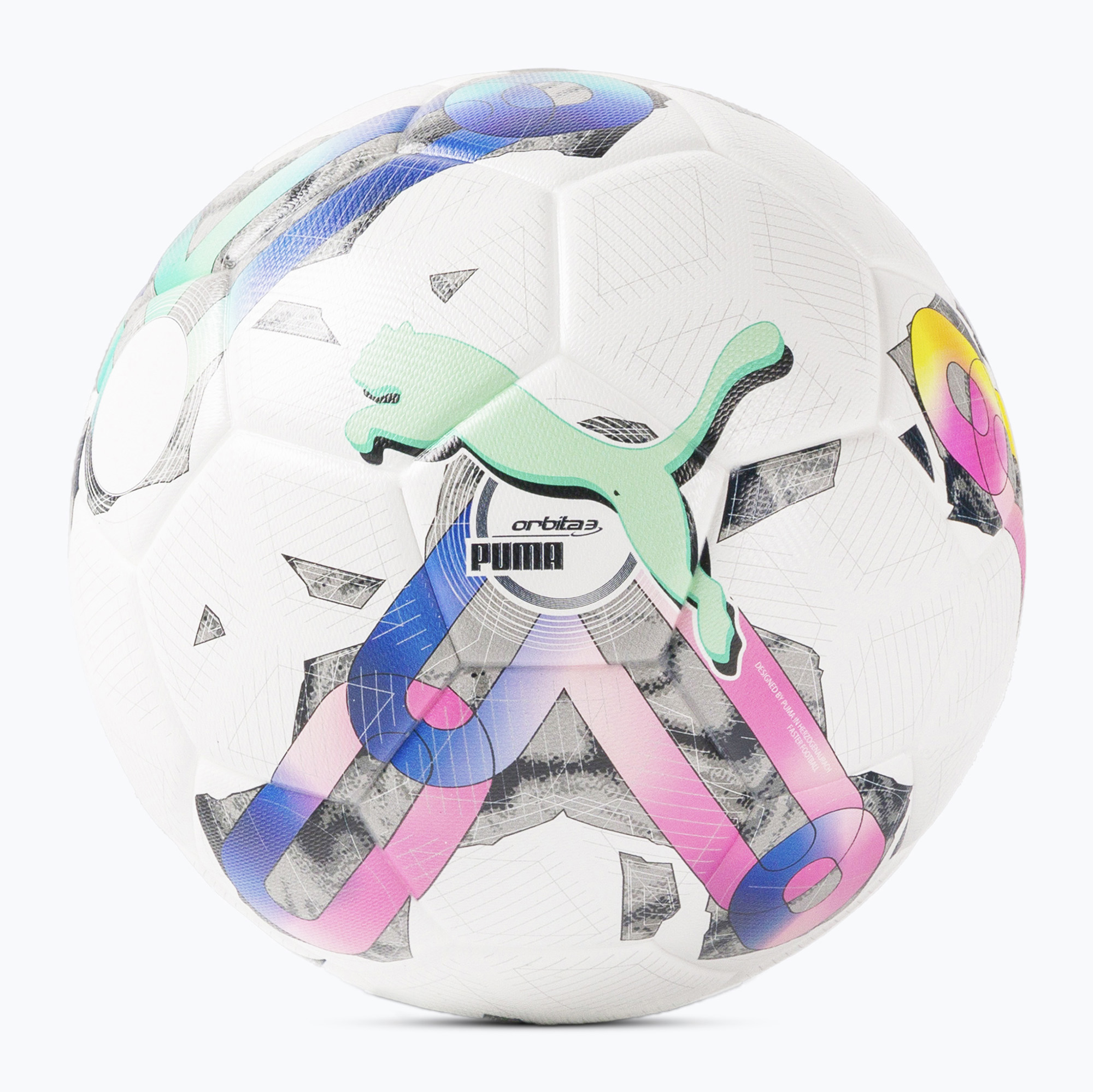 Футболна топка Puma Orbit 3 Tb (Fifa Quality) бяла и цветна 08377701