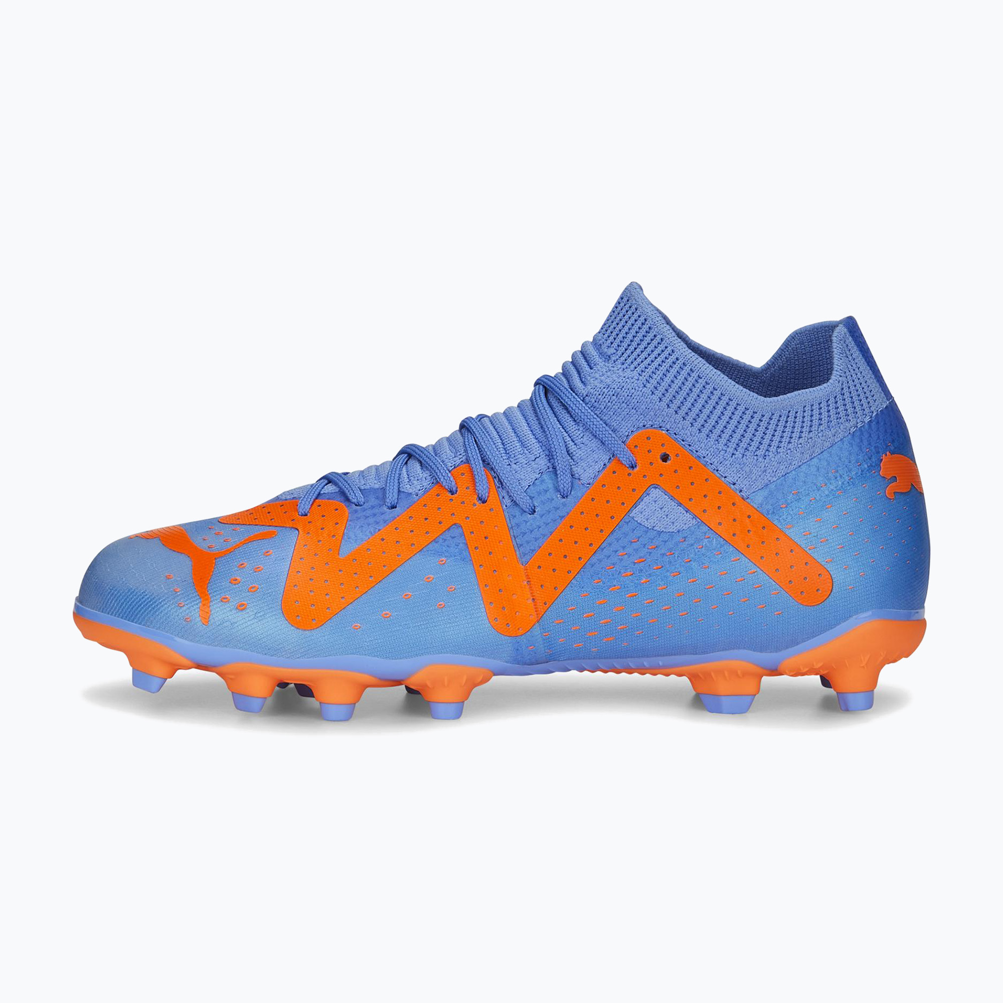 PUMA Future Match FG/AG JR детски футболни обувки синьо-оранжеви 107195