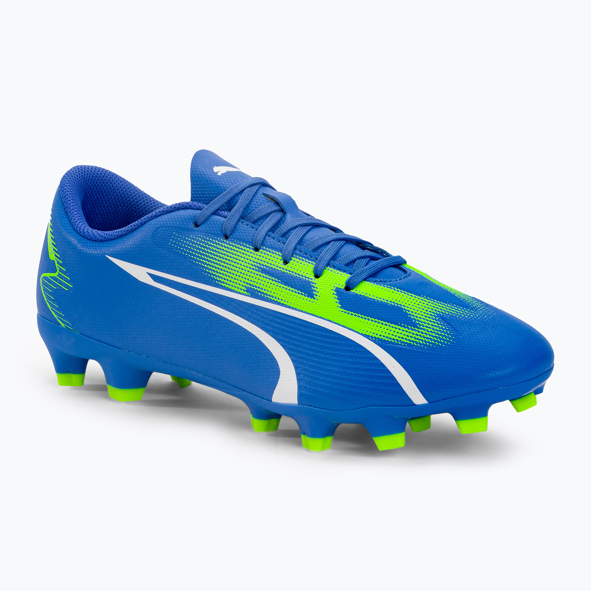 Мъжки футболни обувки PUMA Ultra Play FG/AG ultra blue/puma white/pro green