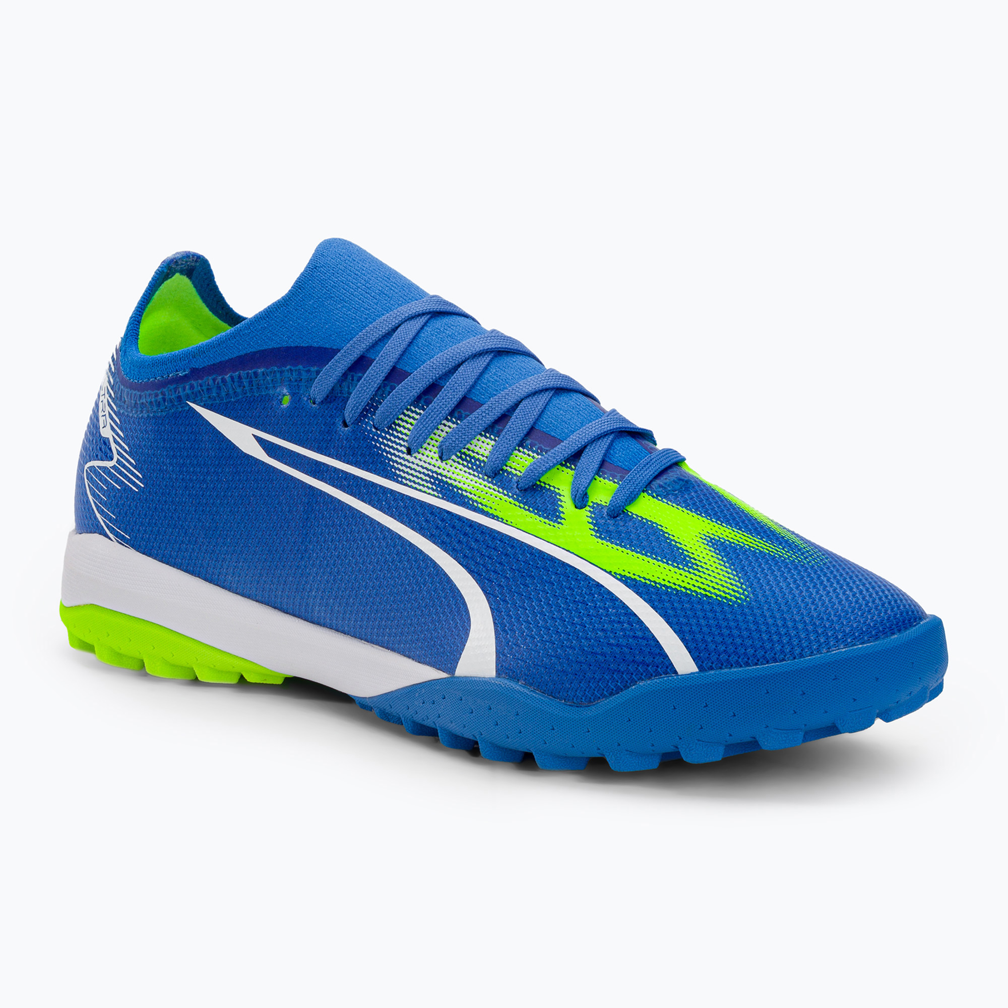 Мъжки футболни обувки PUMA Ultra Match TT ultra blue/puma white/pro green
