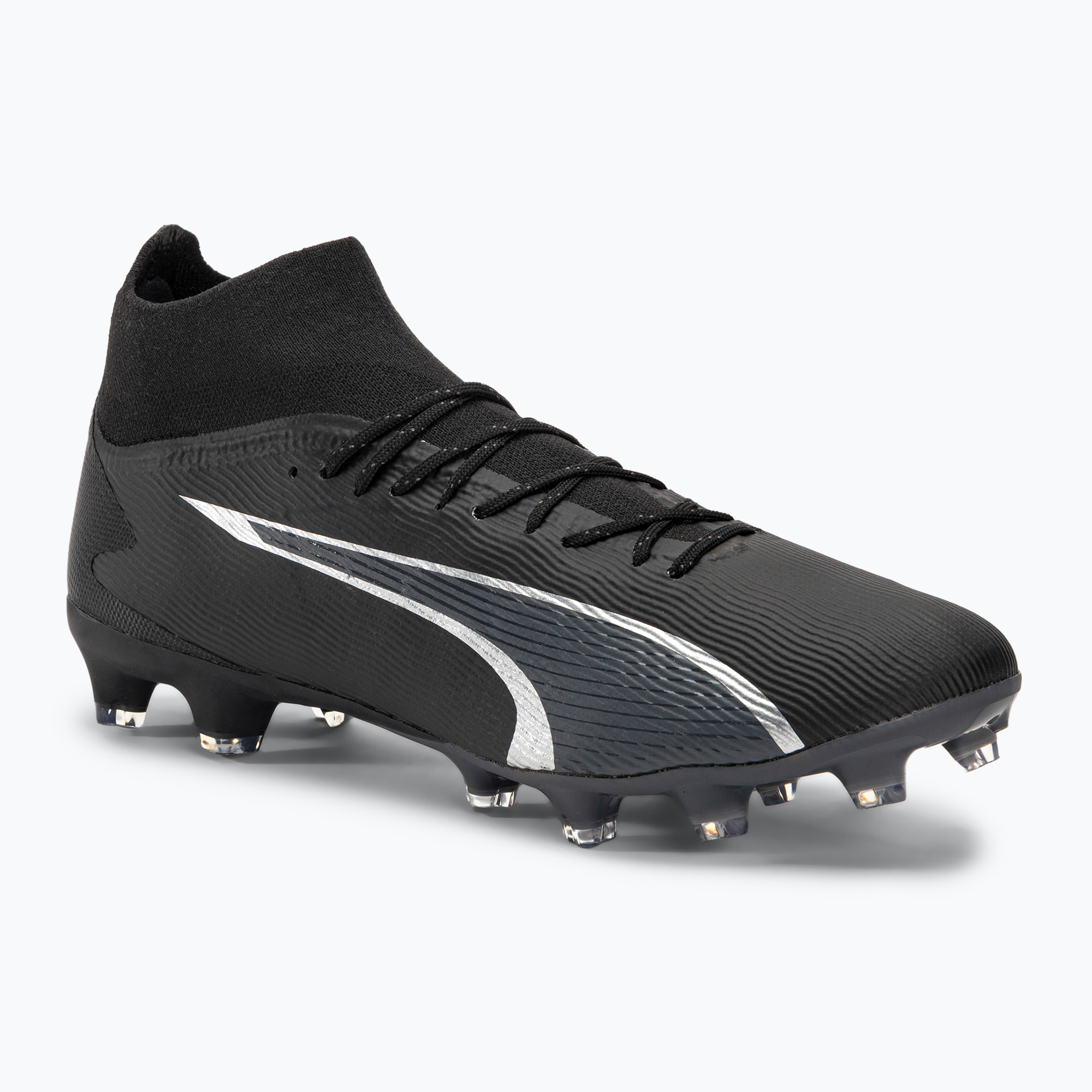 Мъжки футболни обувки PUMA Ultra Pro FG/AG puma black/asphalt