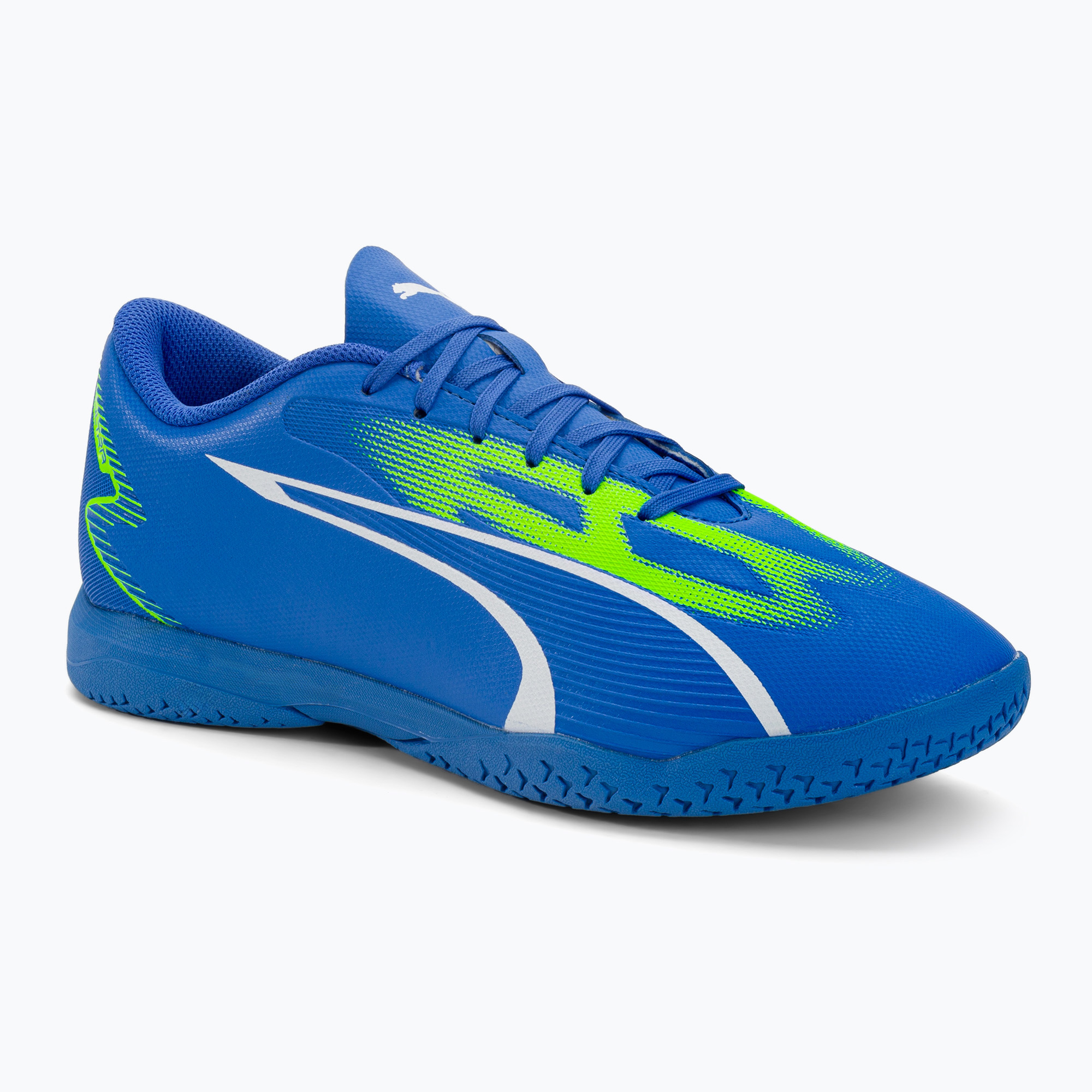 Мъжки футболни обувки PUMA Ultra Play It ultra blue/puma white/pro green