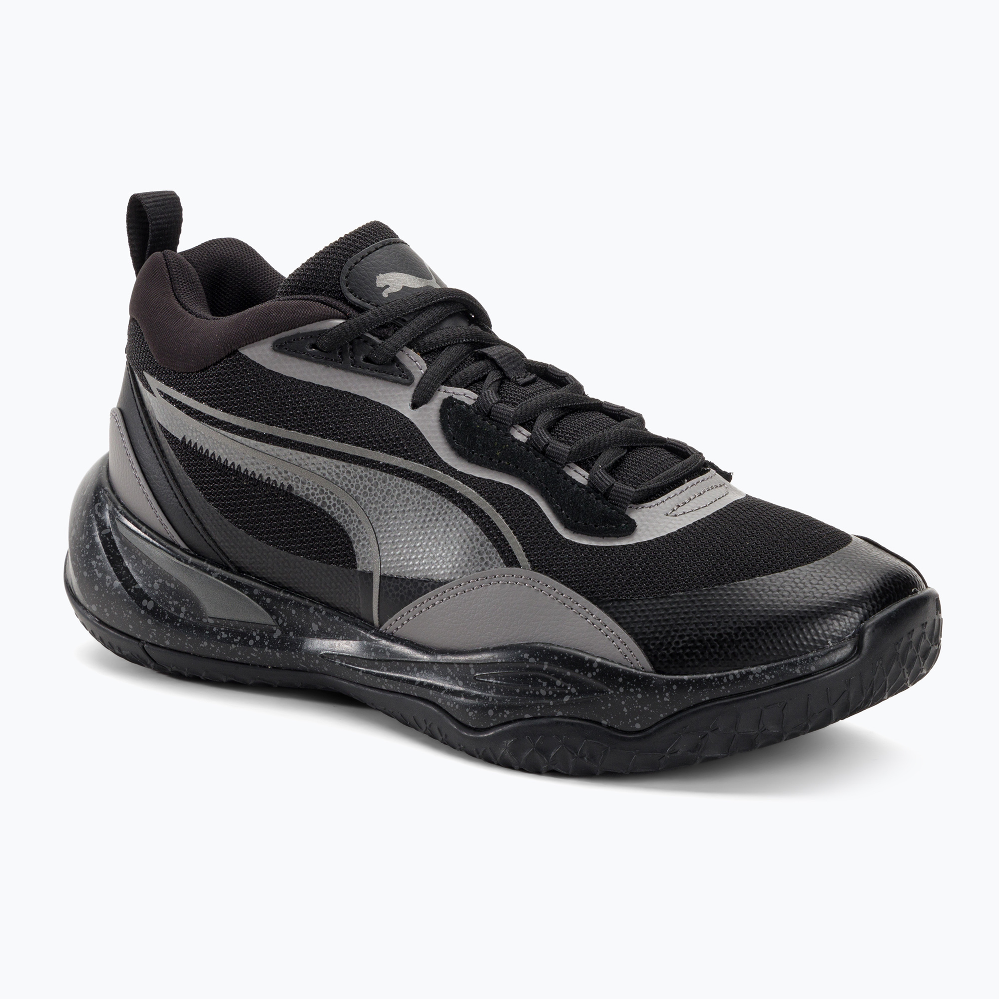 Мъжки баскетболни обувки PUMA Playmaker Pro Trophies puma aged silver/cast iron/puma black