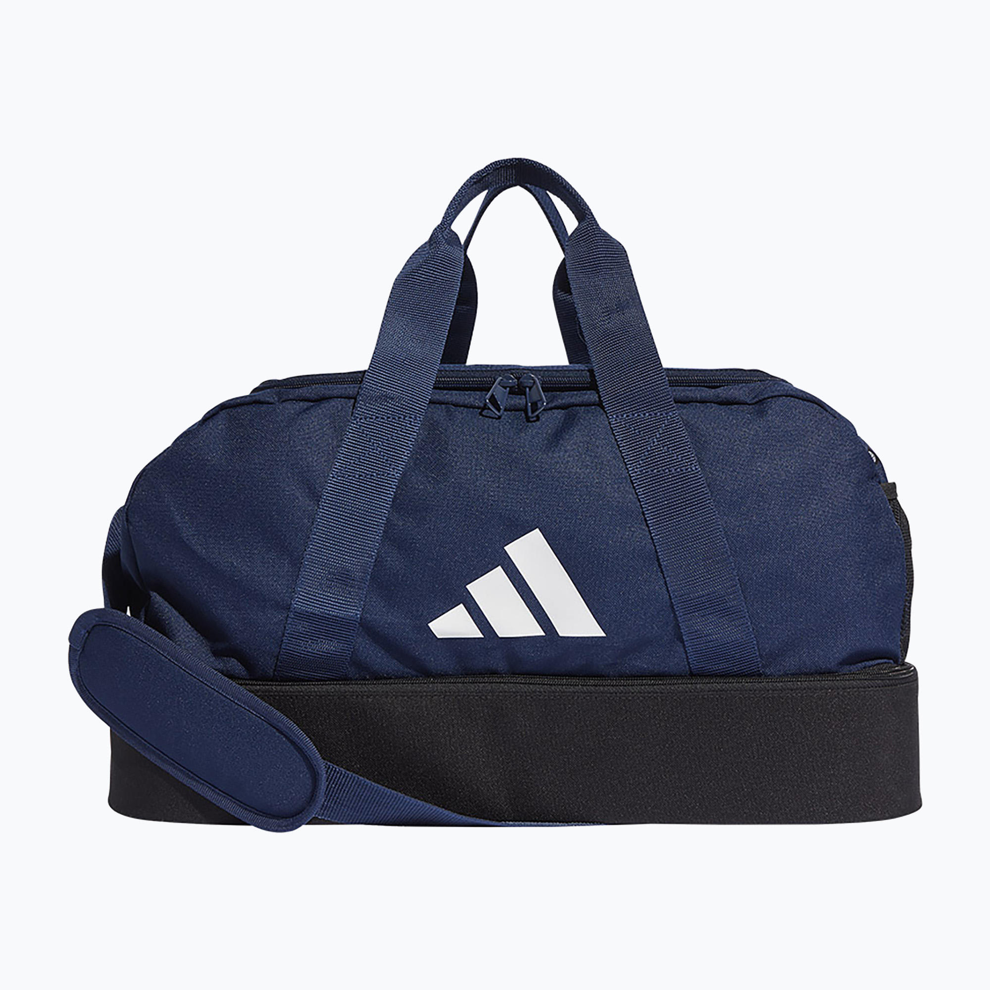 adidas Tiro League Дъфел чанта за тренировки 30,75 л отборно тъмносиньо 2/черно/бяло