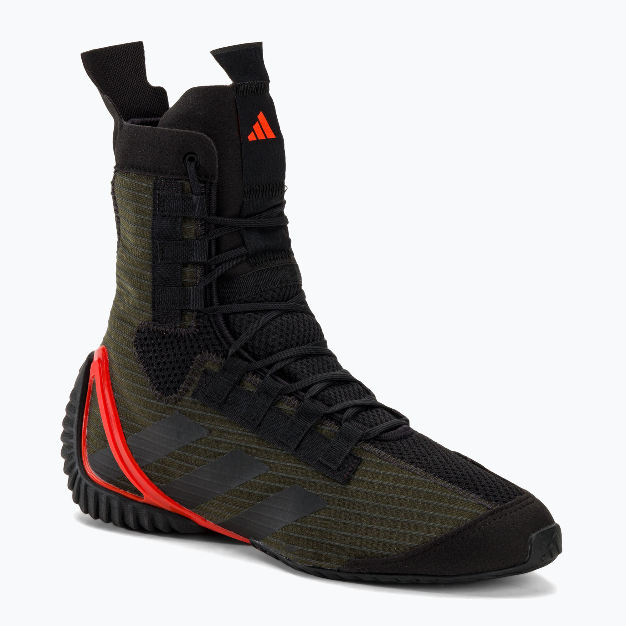 боксови обувки adidas Speedex 23 carbon/core black/solar red