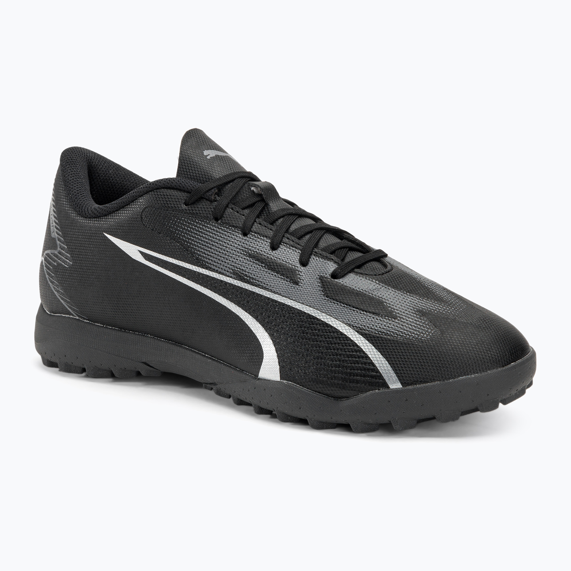 Мъжки футболни обувки PUMA Ultra Play FG/AG puma black/asphalt