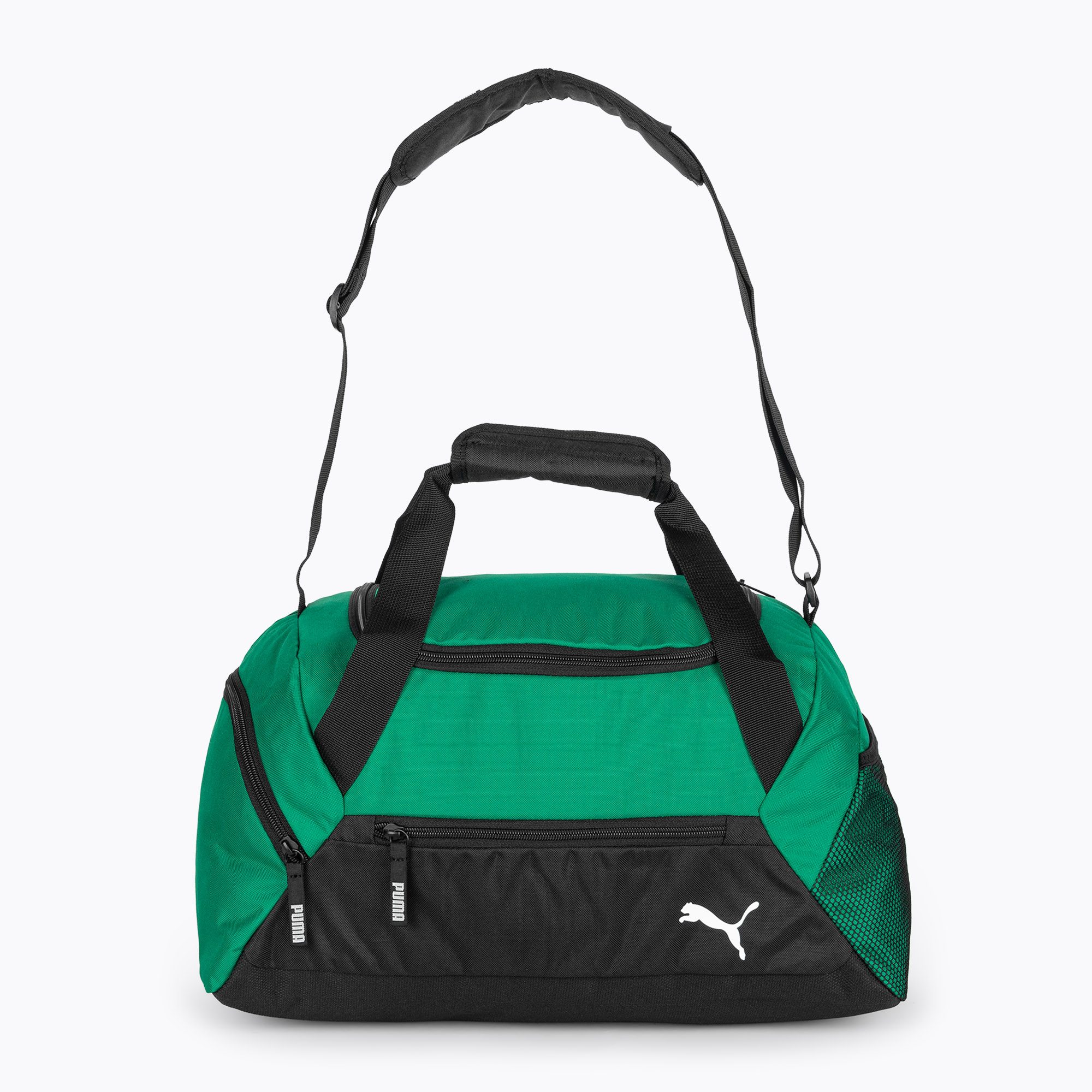 Спортна чанта за тренировки PUMA Teamgoal 55 л, зелена/черна