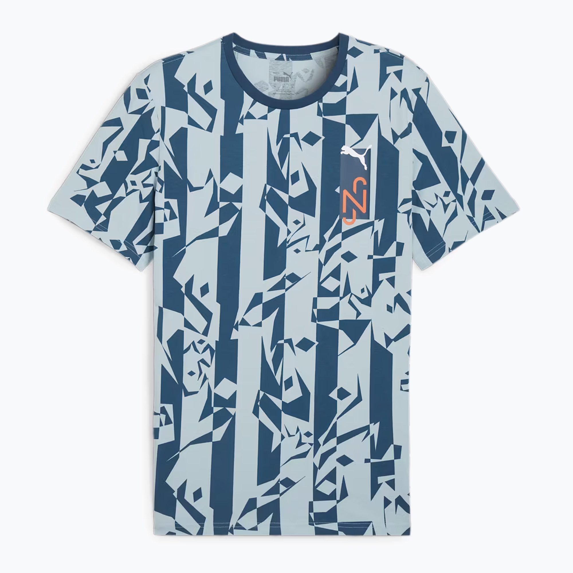 Мъжка футболна тениска PUMA Neymar Jr Creativity Logo ocean tropic/turquoise surf