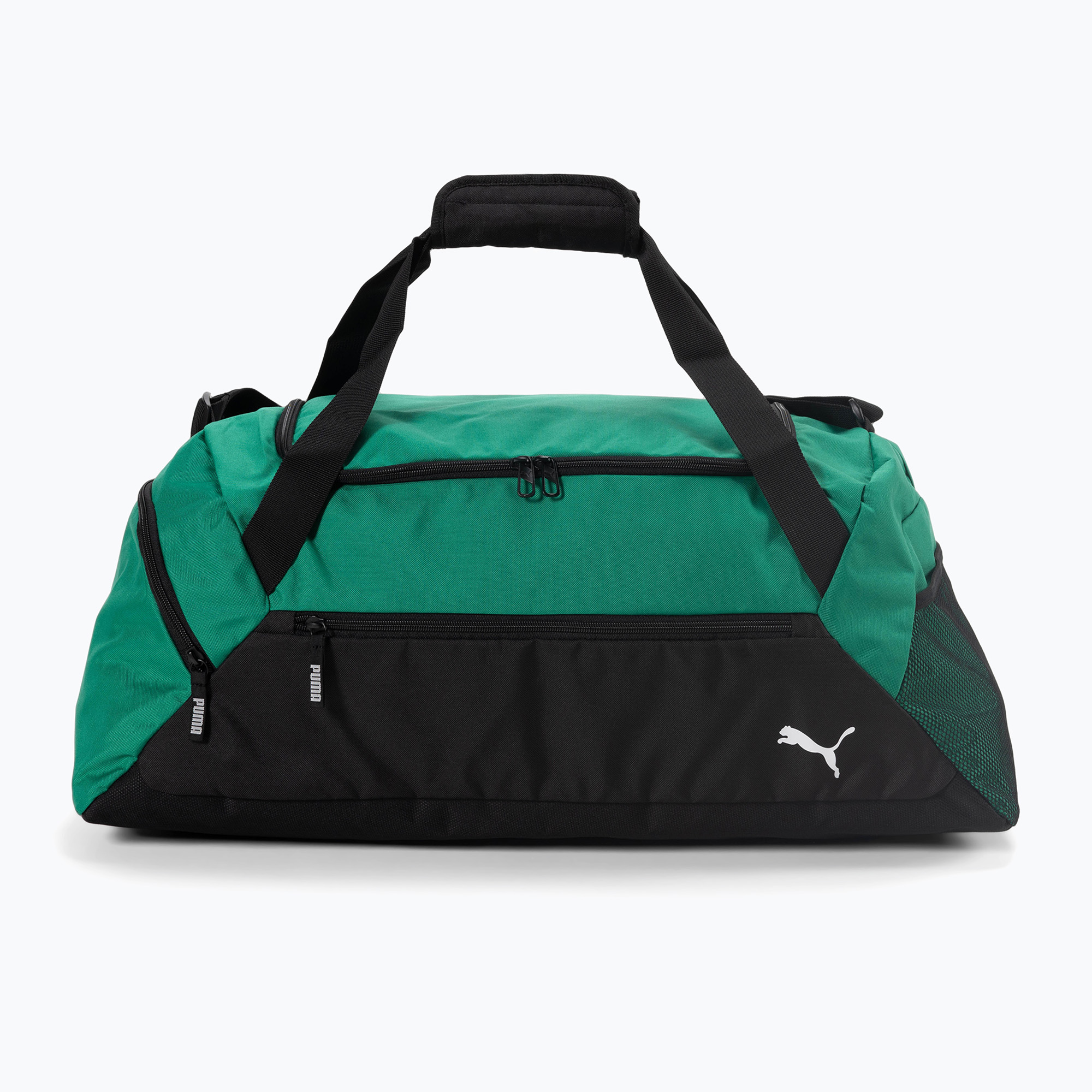 Спортна чанта за тренировки PUMA Teamgoal 55 л, зелена/черна