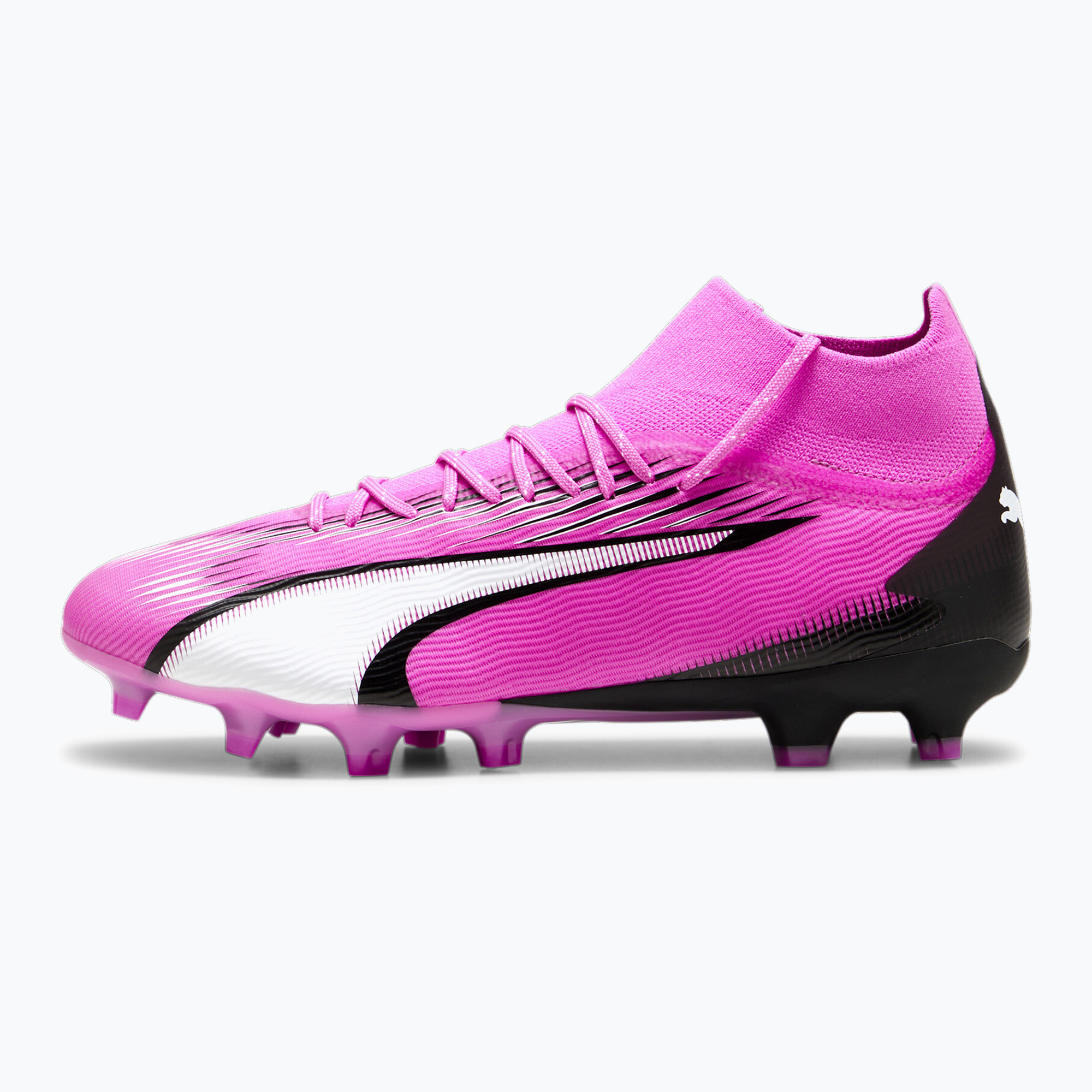 Футболни обувки PUMA Ultra Pro FG/AG отровно розово/пума бяло/пума черно