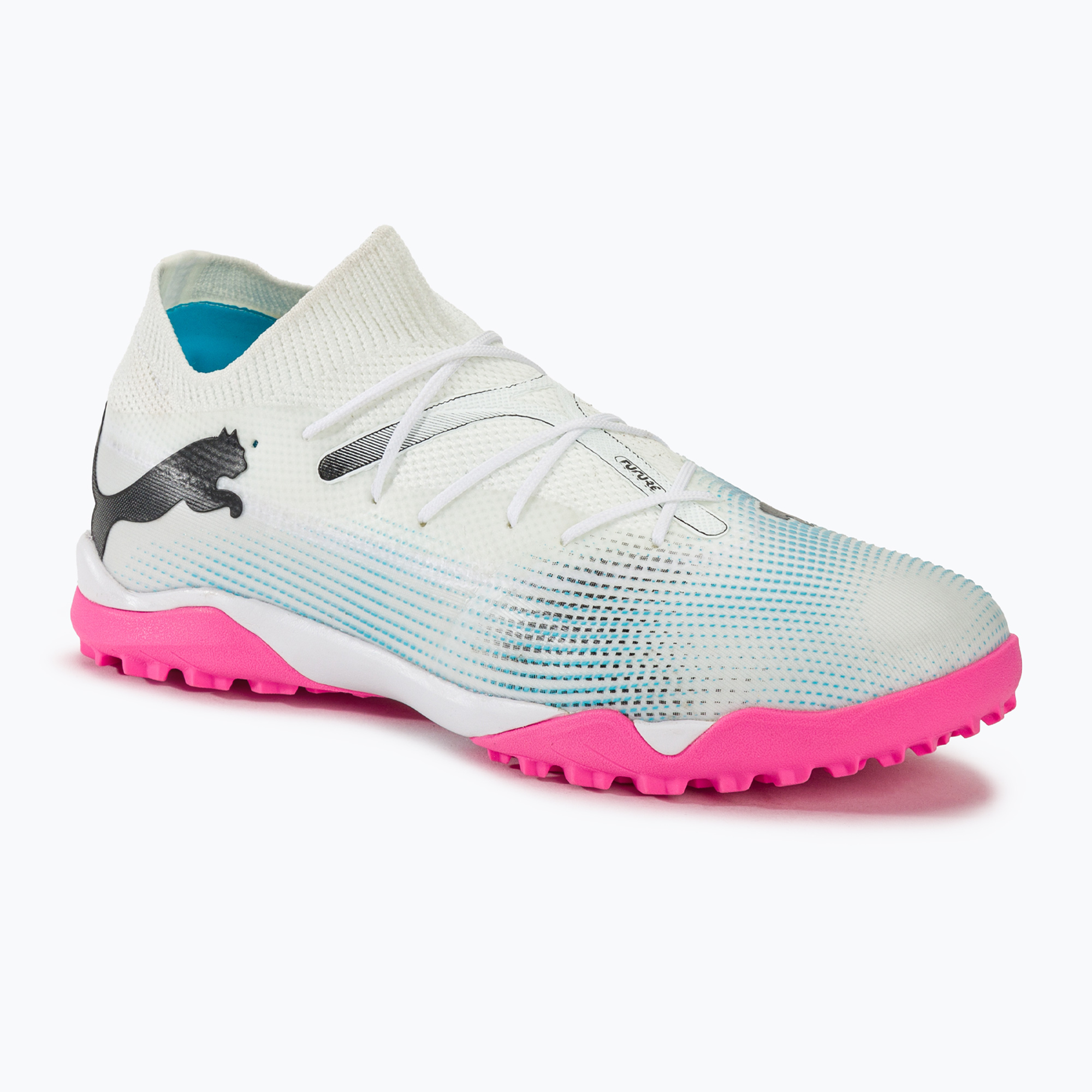 PUMA Future 7 Match TT футболни обувки puma white/puma black/poison pink