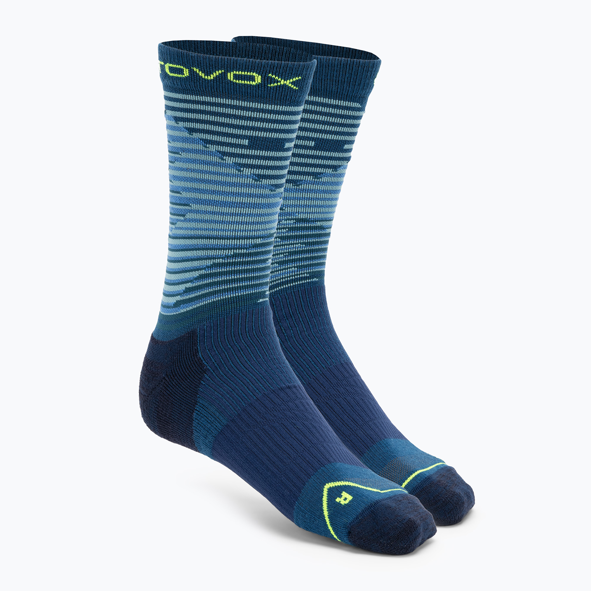 Мъжки ски чорапи ORTOVOX All Mountain Mid petrol blue