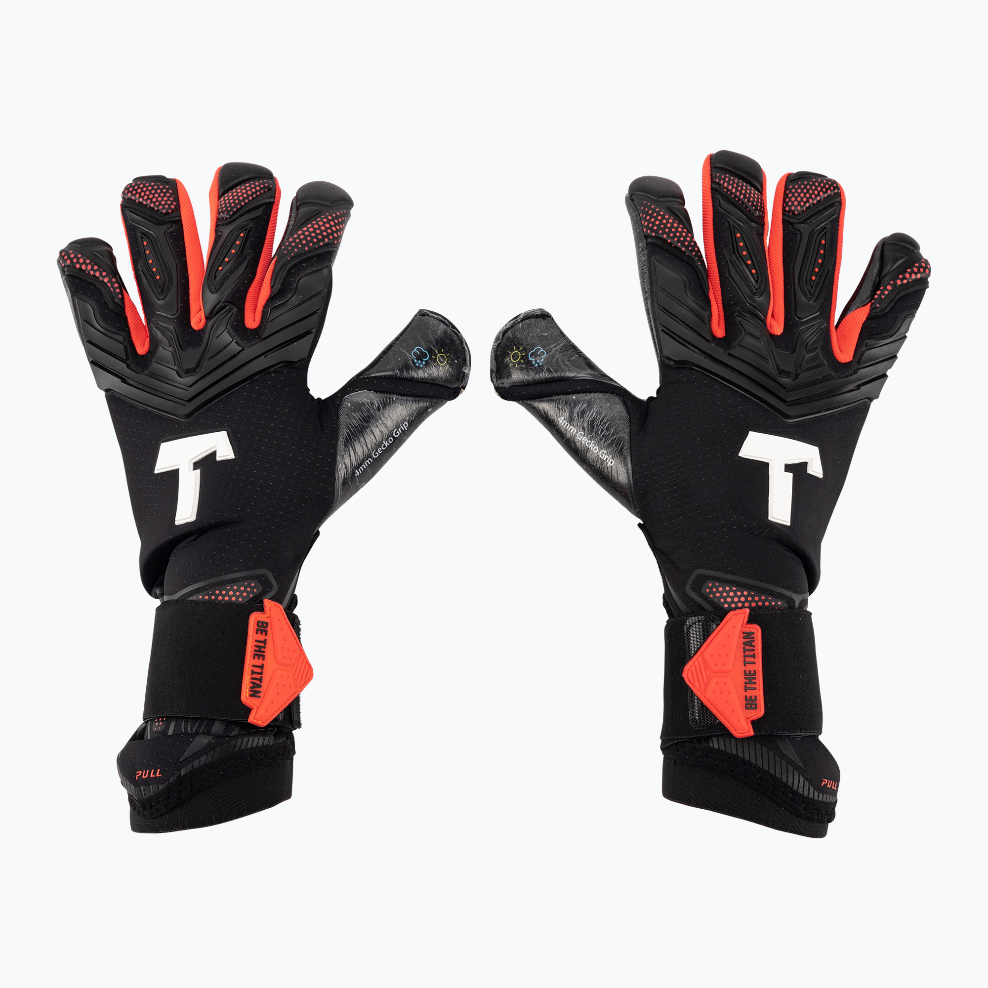 T1TAN Чужди енергийни ръкавици 2.0 черни