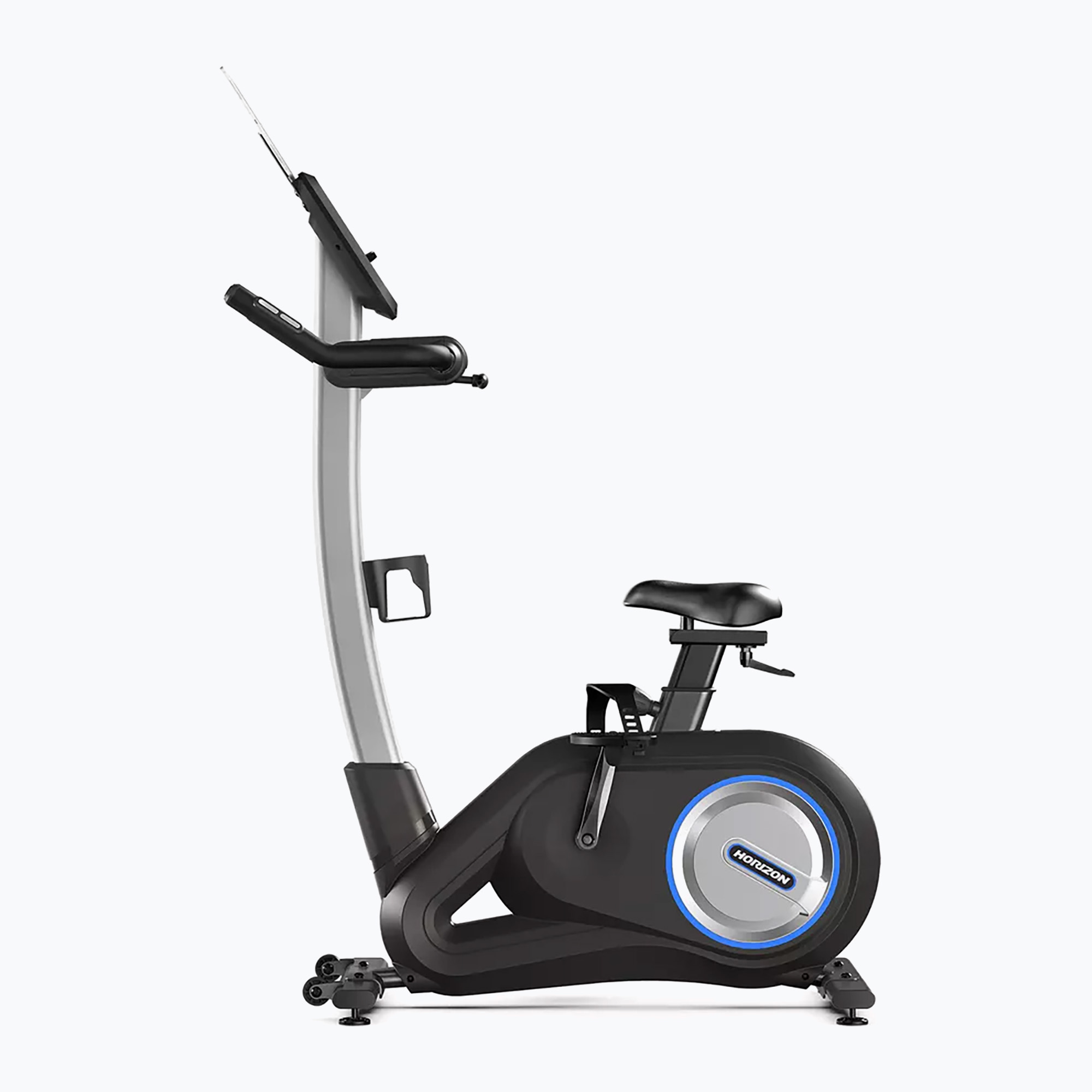 Horizon Fitness PAROS 3.0 изправен стационарен велосипед черен