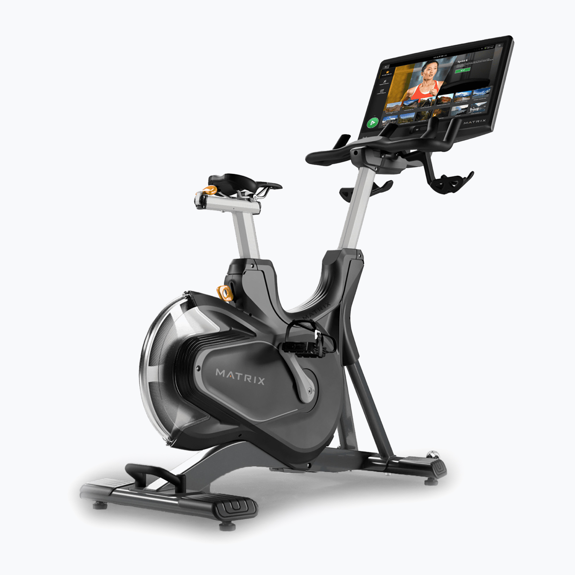Спининг байк Matrix Fitness Virtual Training Indoor Cycle CXV black