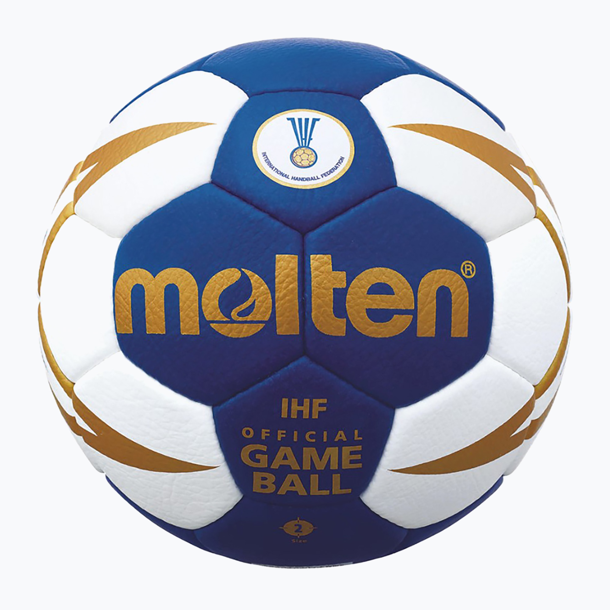 Molten handball H2X5001-BW IHF синьо/бяло размер 2