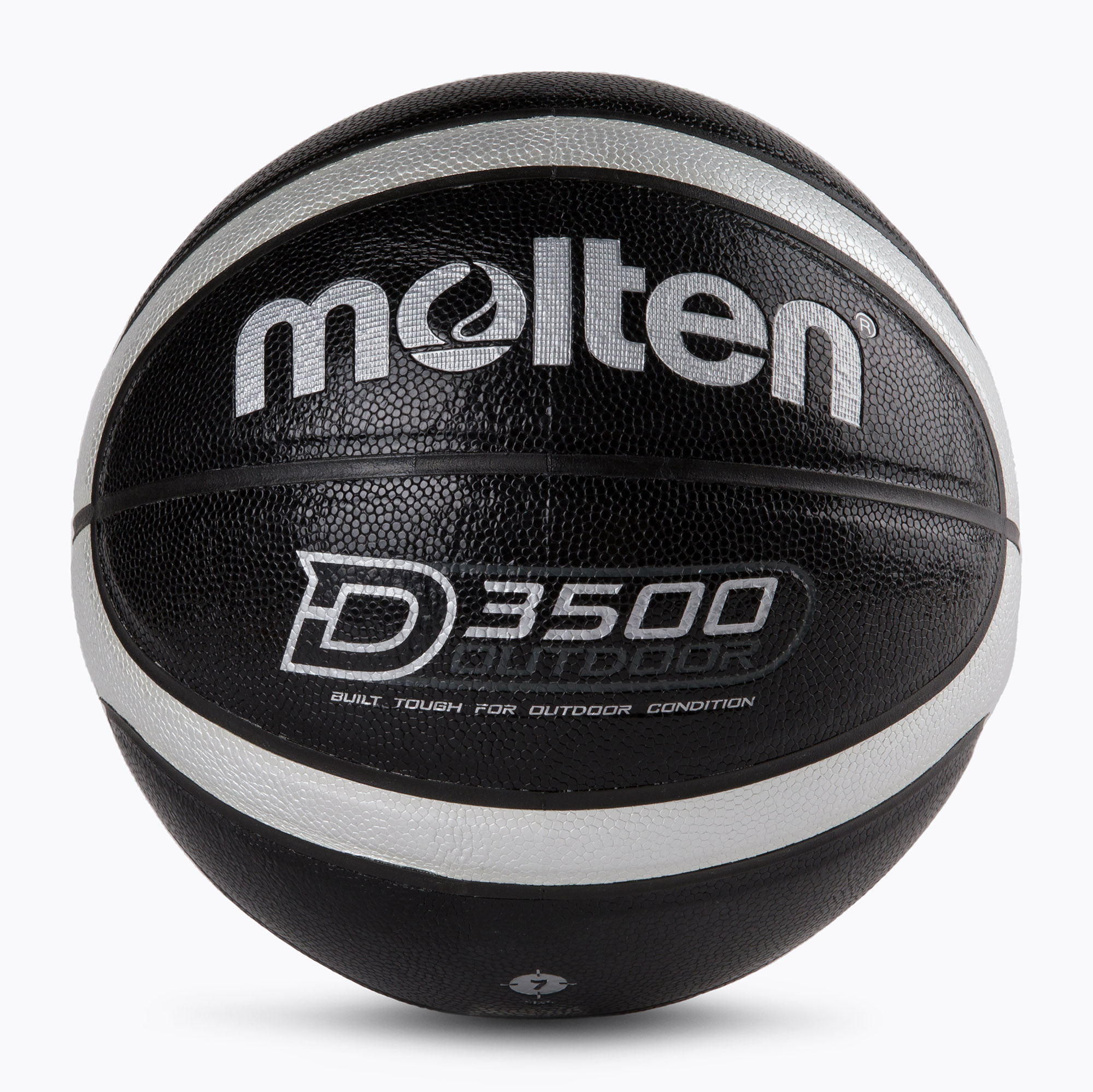 Баскетболна топка Molten Outdoor черна B7D3500-KS