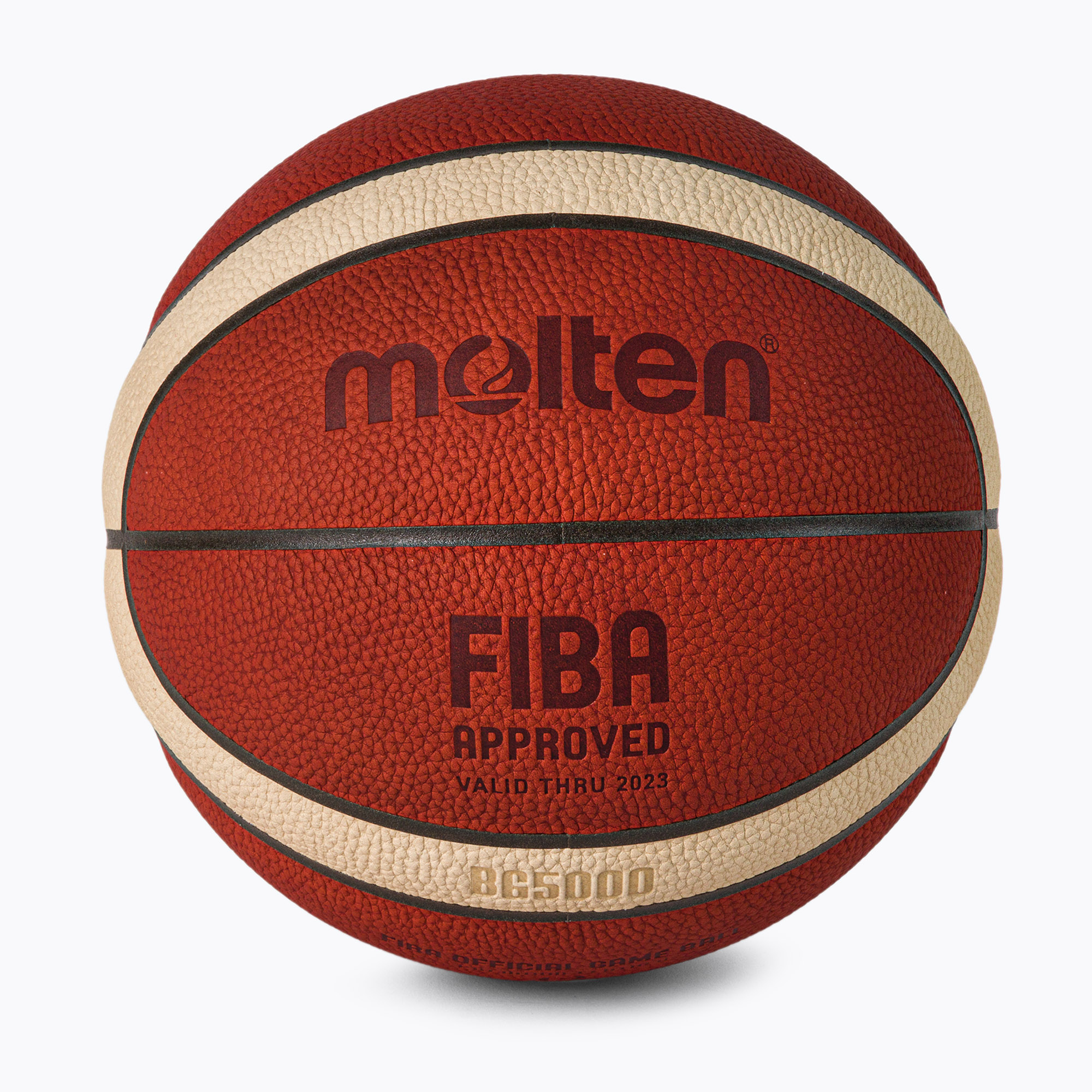 Разтопен оранжев баскетболен кош на ФИБА B6G5000