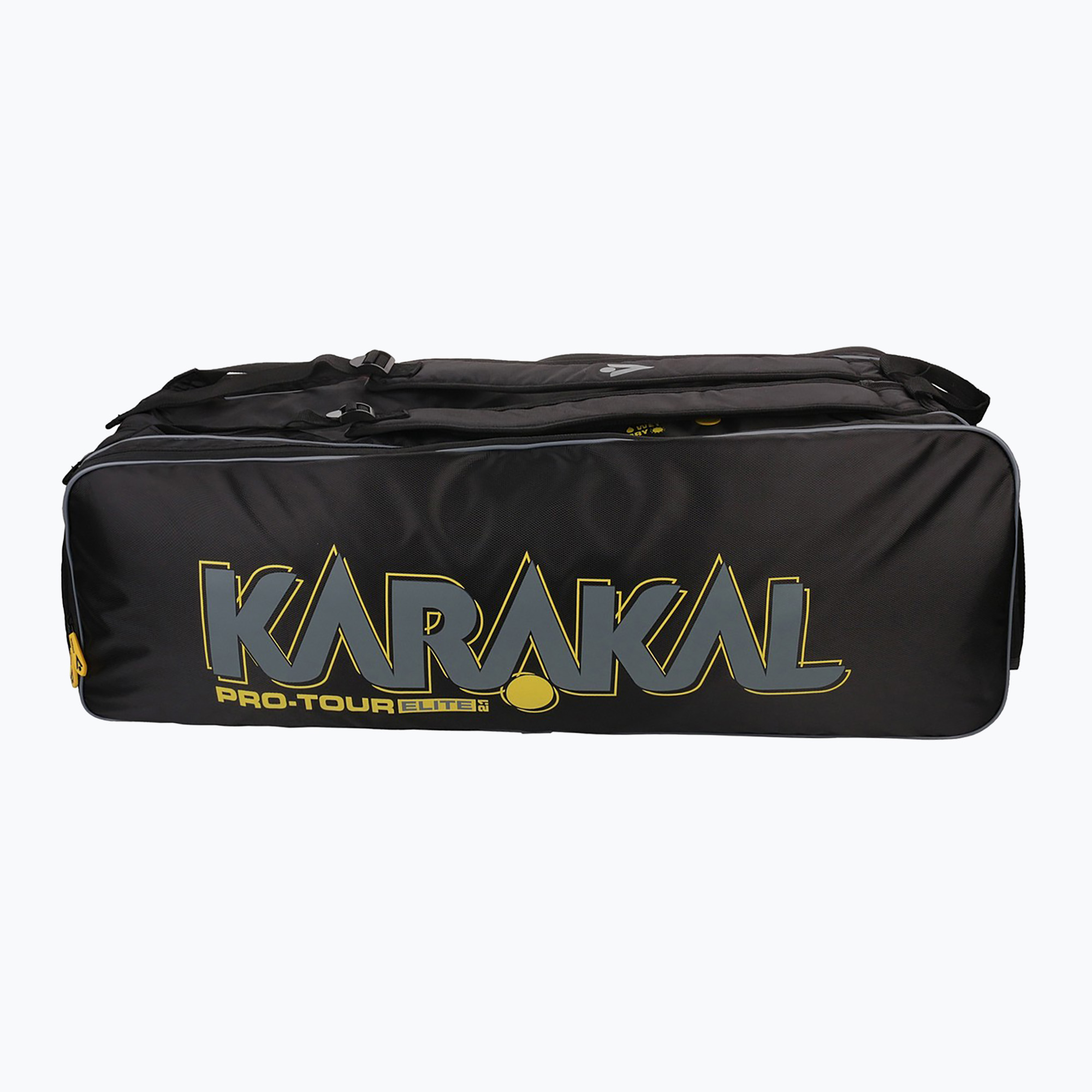 Karakal Pro Tour Elite 2.1 12R жълта чанта за скуош