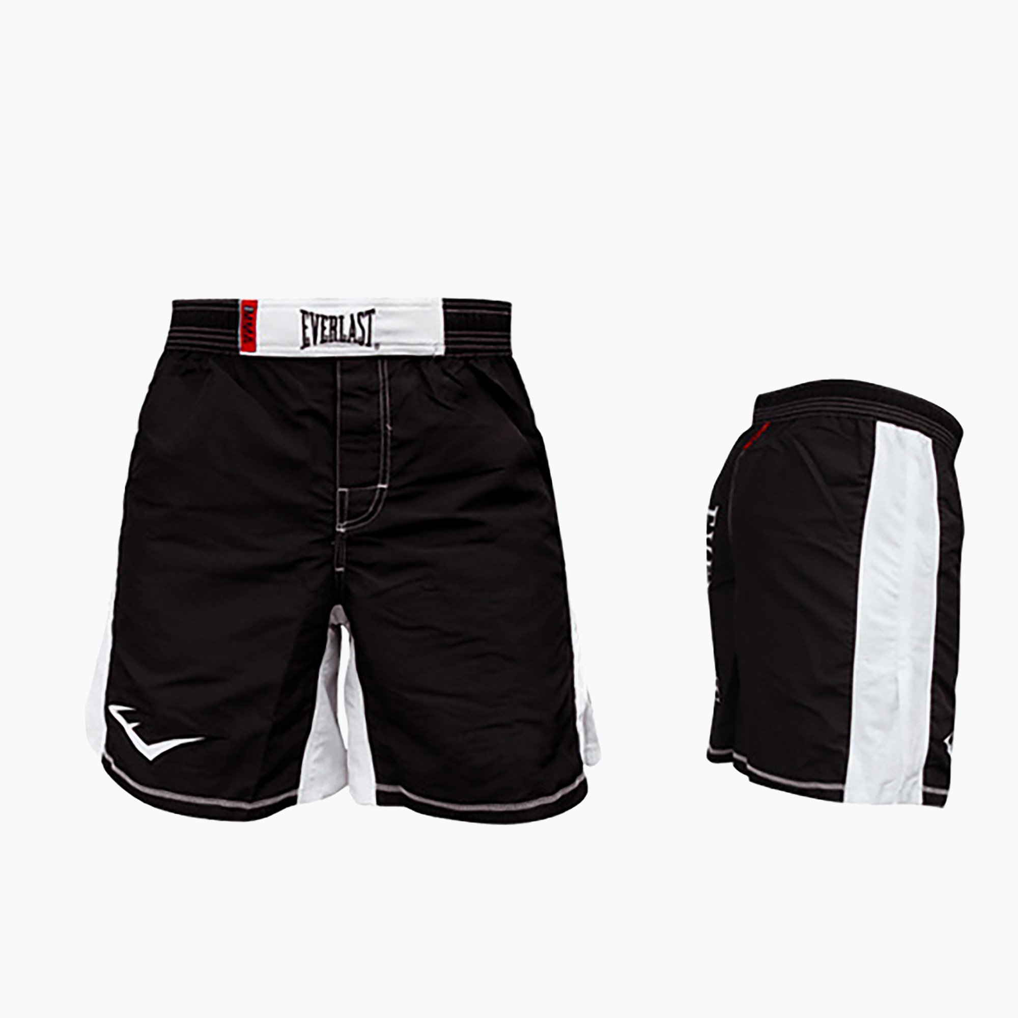 Мъжки тренировъчни шорти EVERLAST MMA в черно и бяло MMA8