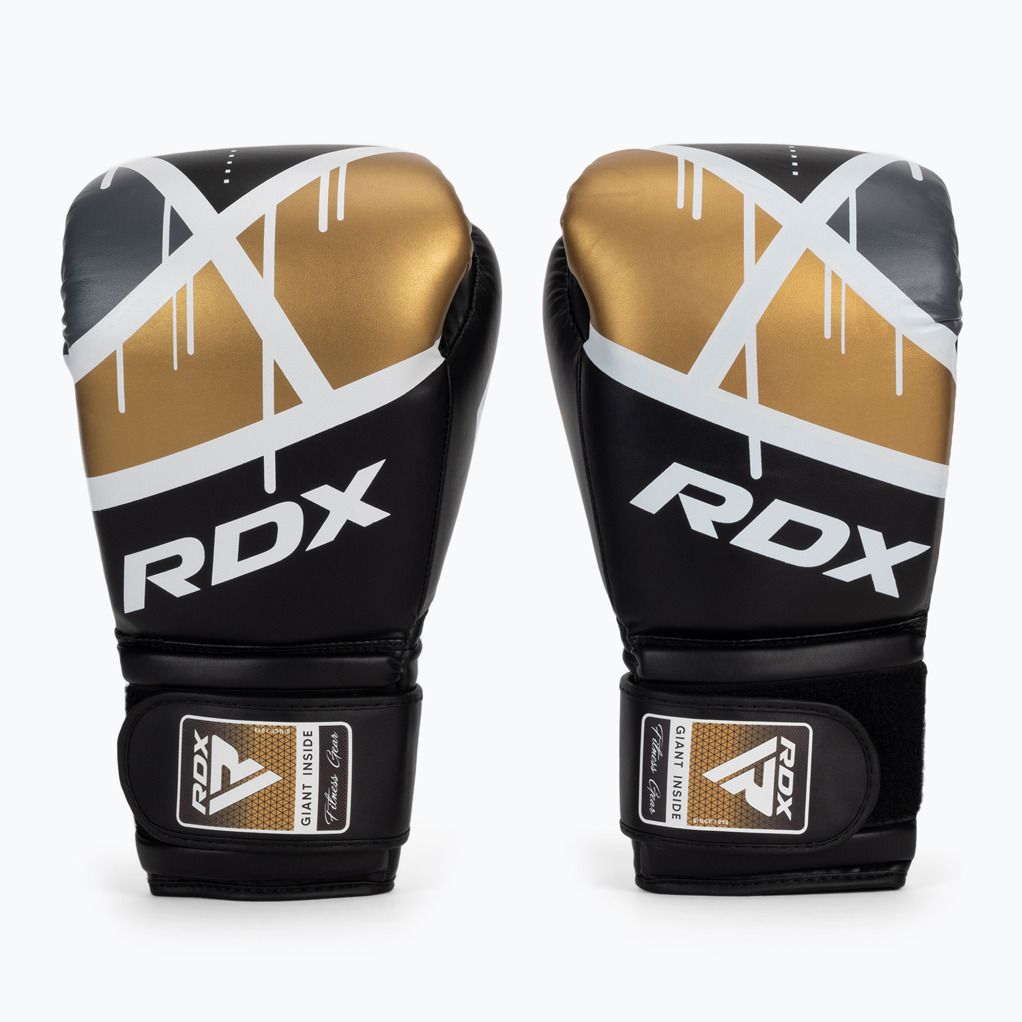 RDX BGR-F7 черни/златни боксови ръкавици BGR-F7BGL