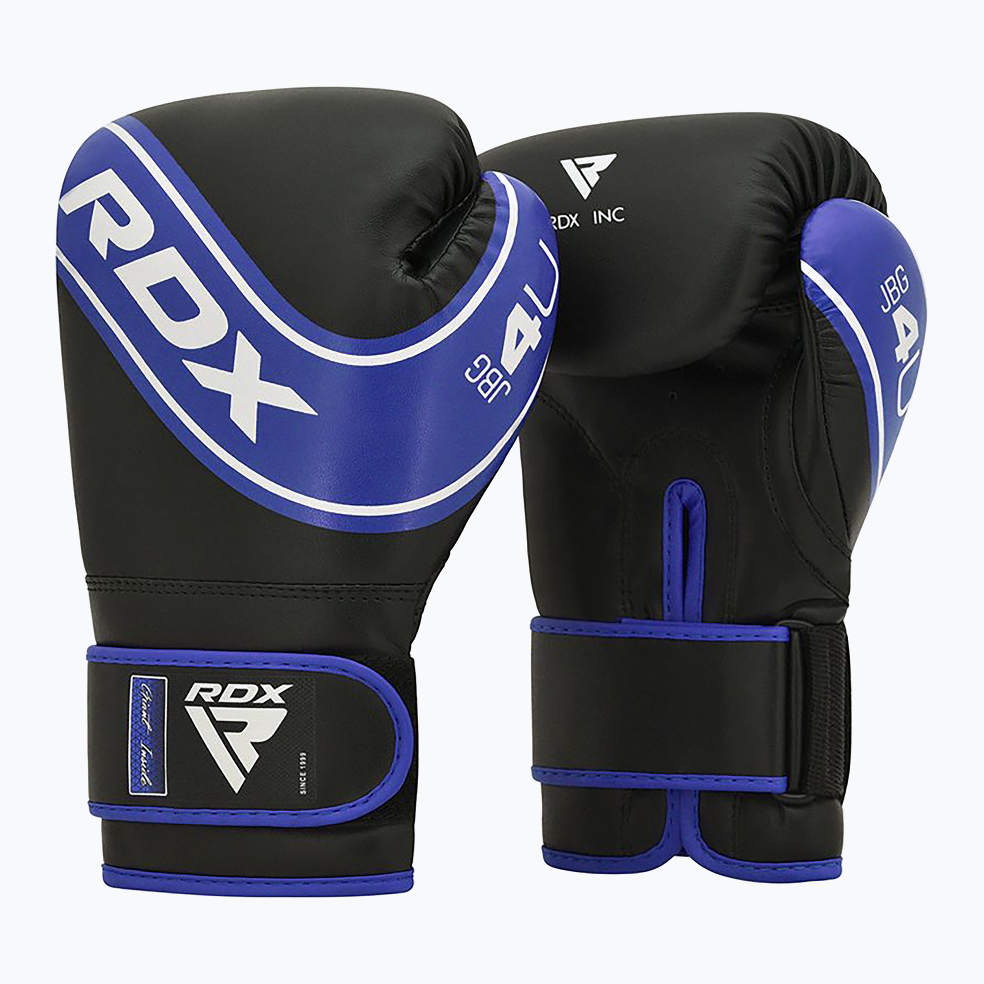 Детски боксови ръкавици RDX JBG-4 сини/черни