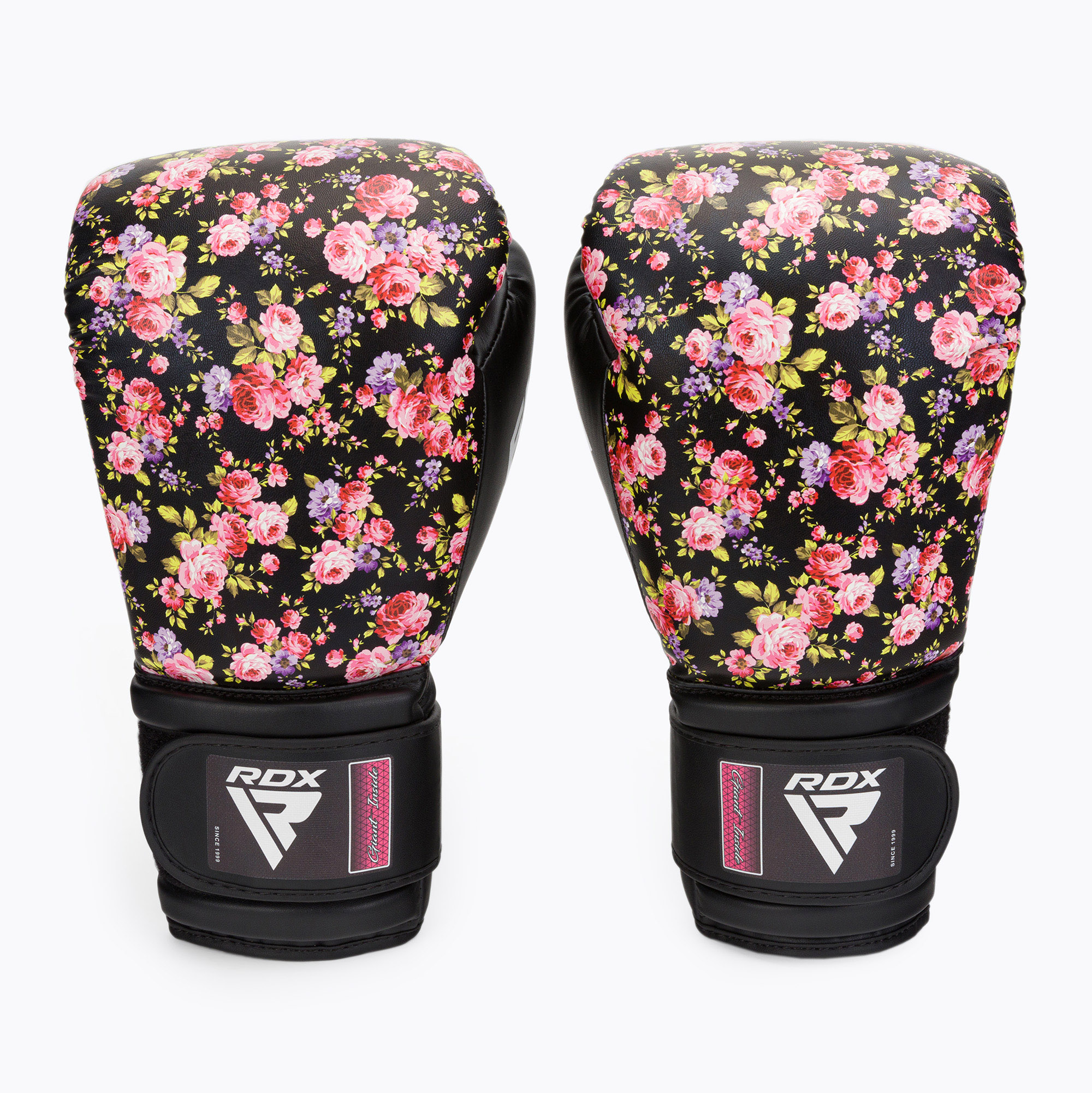 Боксови ръкавици RDX FL-5 черно-розови BGR-FL5B