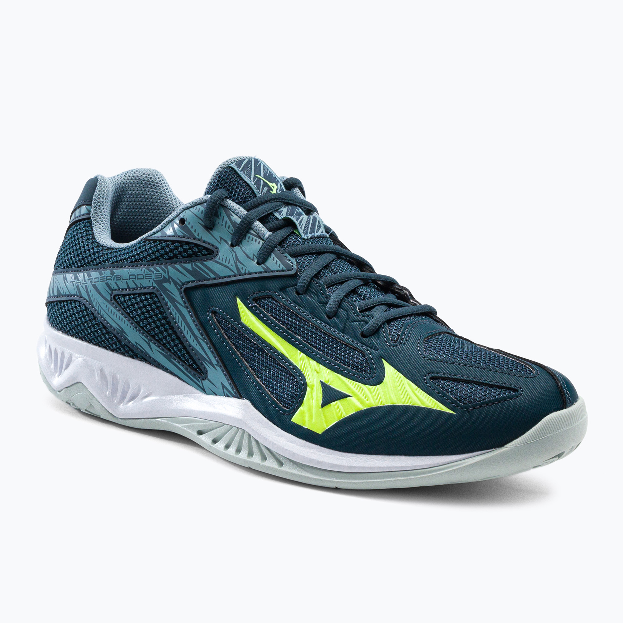 Мъжки обувки за волейбол Mizuno Thunder Blade 3 blue V1GA217038