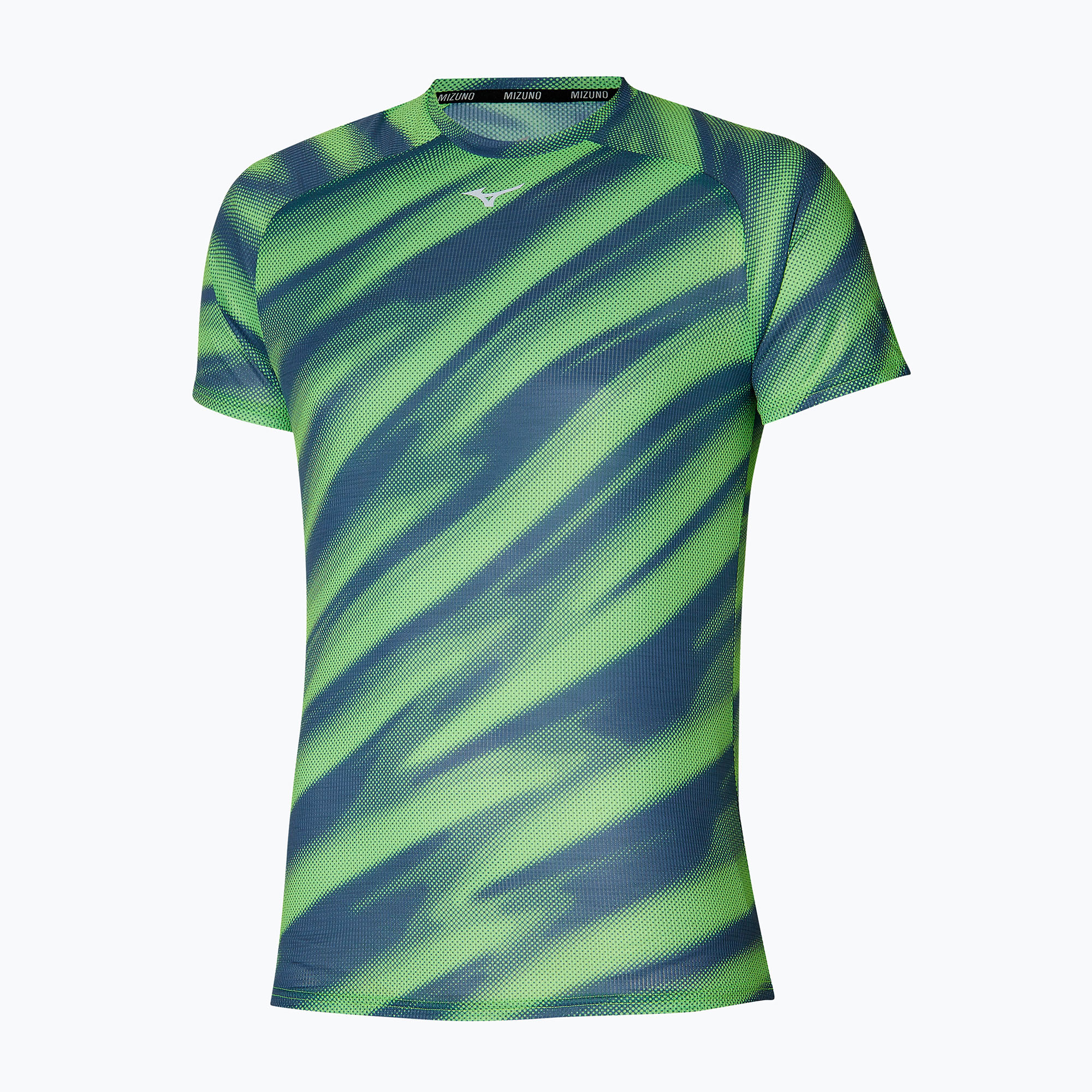 Мъжка тениска Mizuno DAF Graphic Tee lightgreen за бягане