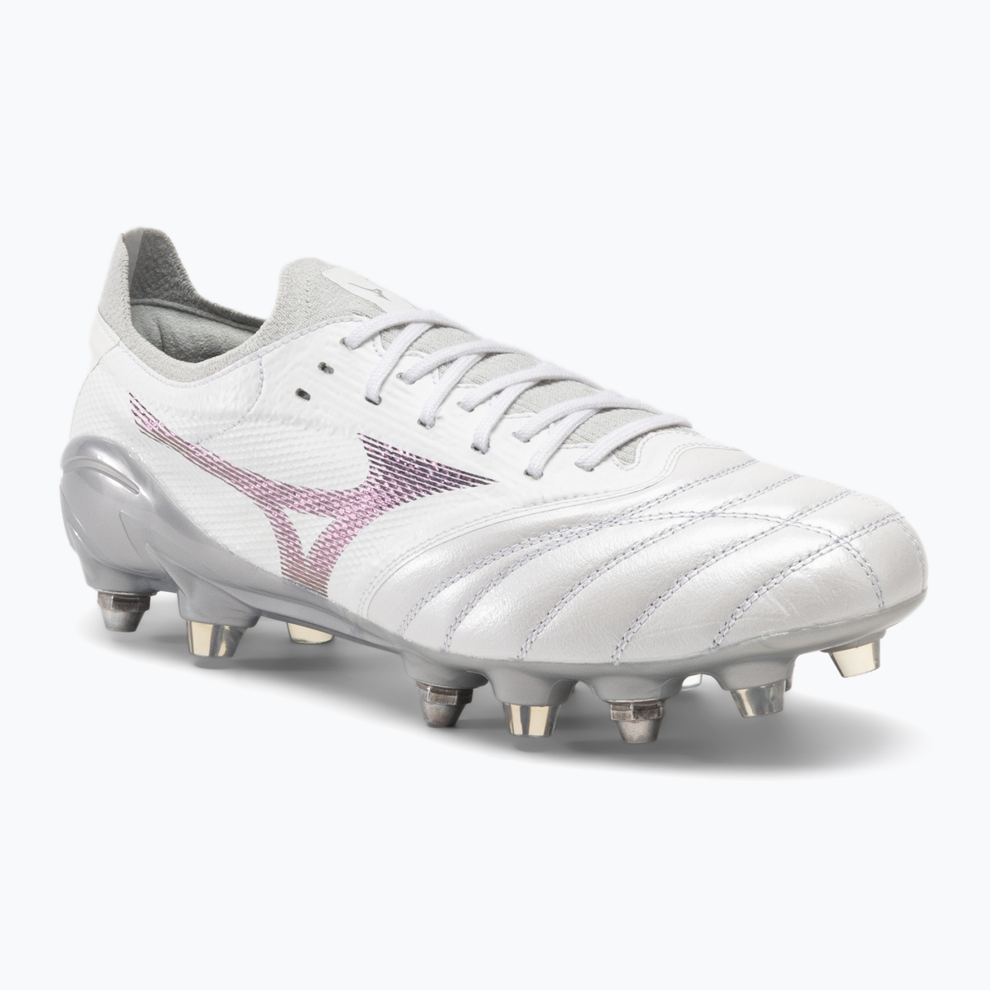Футболни обувки Mizuno Morelia Neo III Elite M white/hologram/cool gray 3c