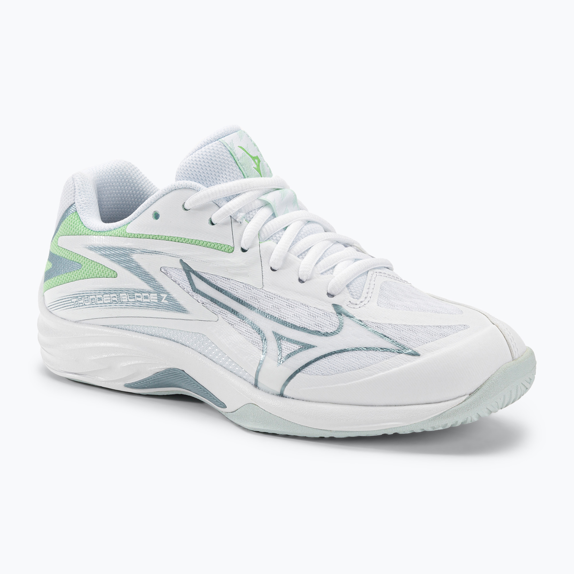 Мъжки обувки за волейбол Mizuno Thunder Blade Z white / g ridge / patina green