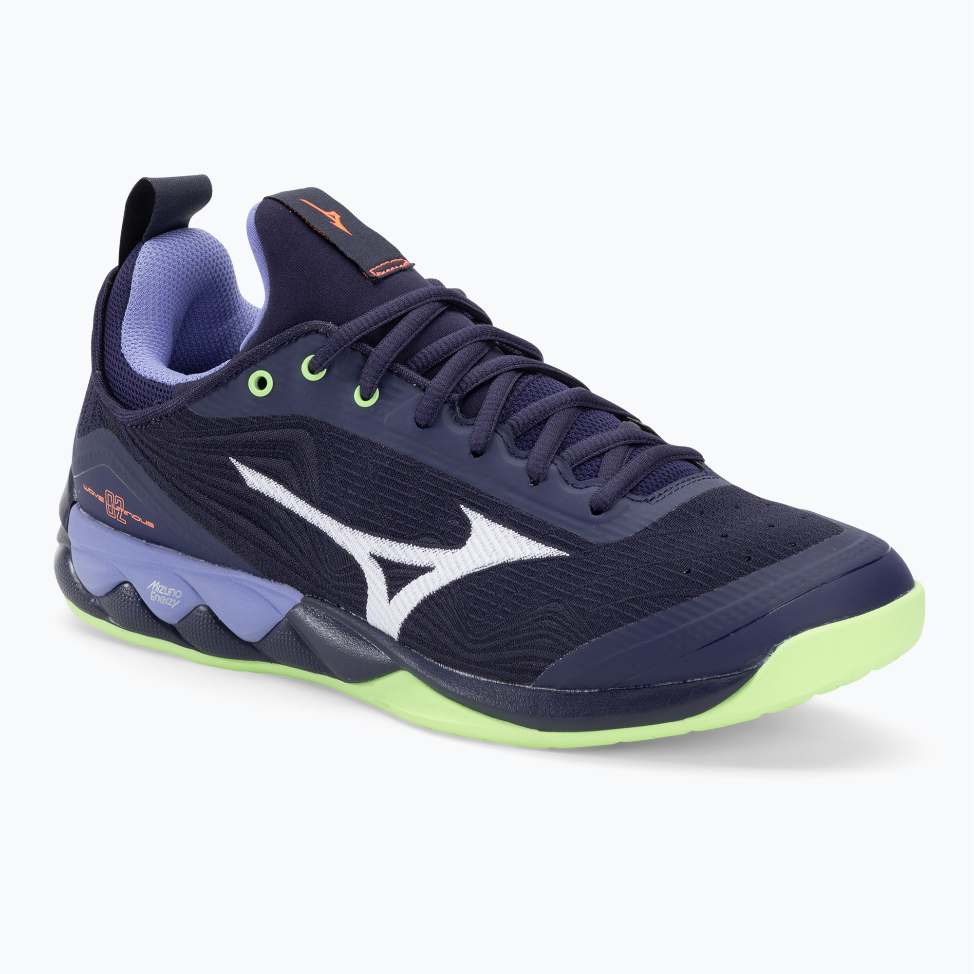 Мъжки обувки за волейбол Mizuno Wave Luminous 2 evening blue / tech green / lolite