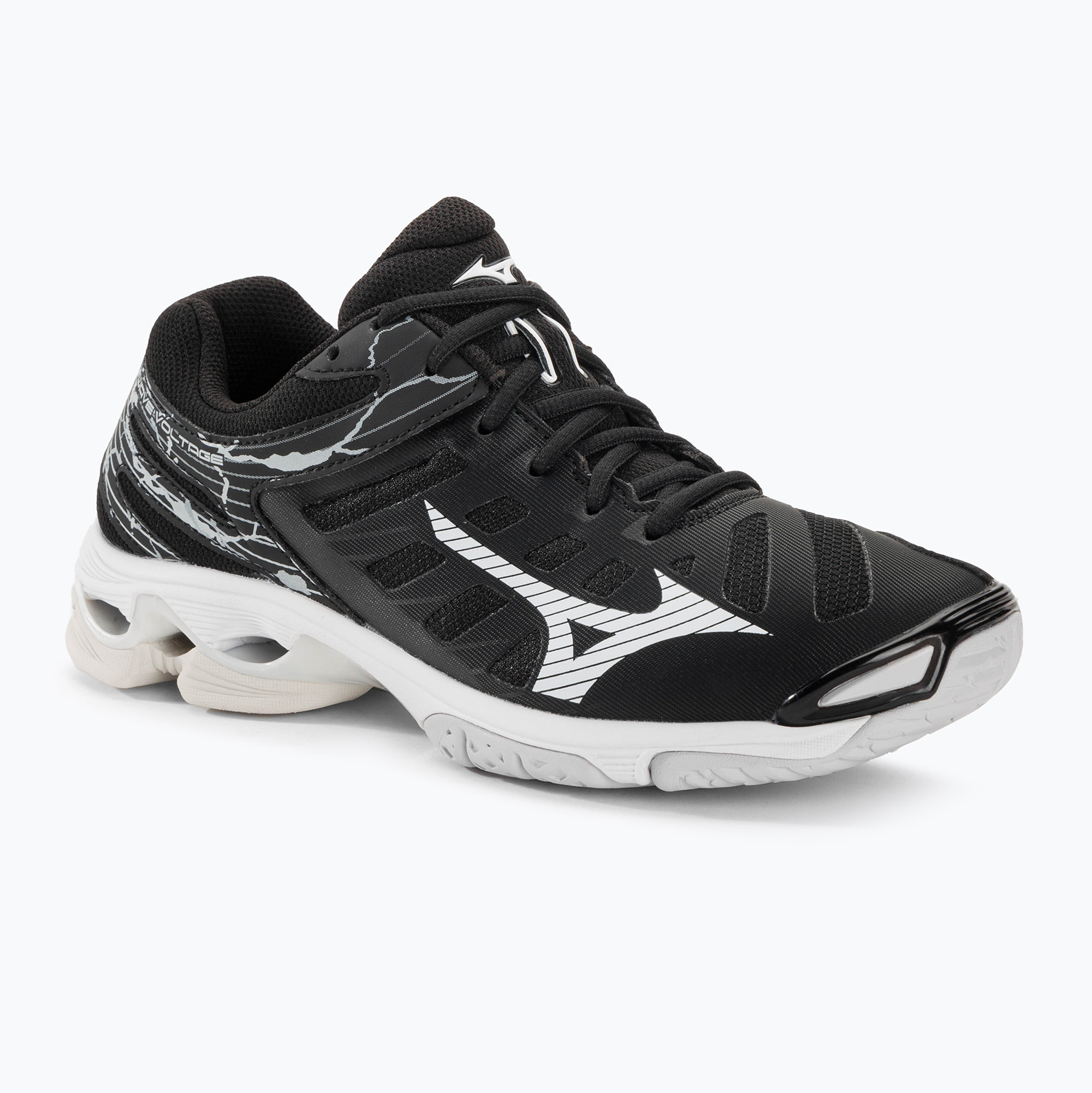 Мъжки обувки за волейбол Mizuno Wave Voltage black / silver