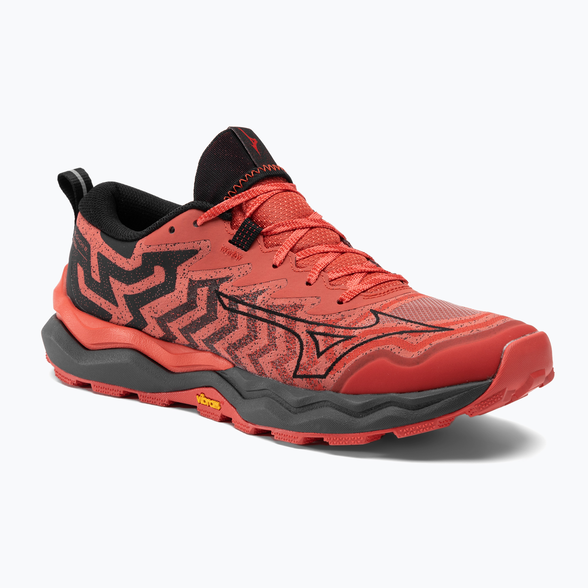 Мъжки обувки за бягане Mizuno Wave Daichi 8 cayenne/black/high risk red