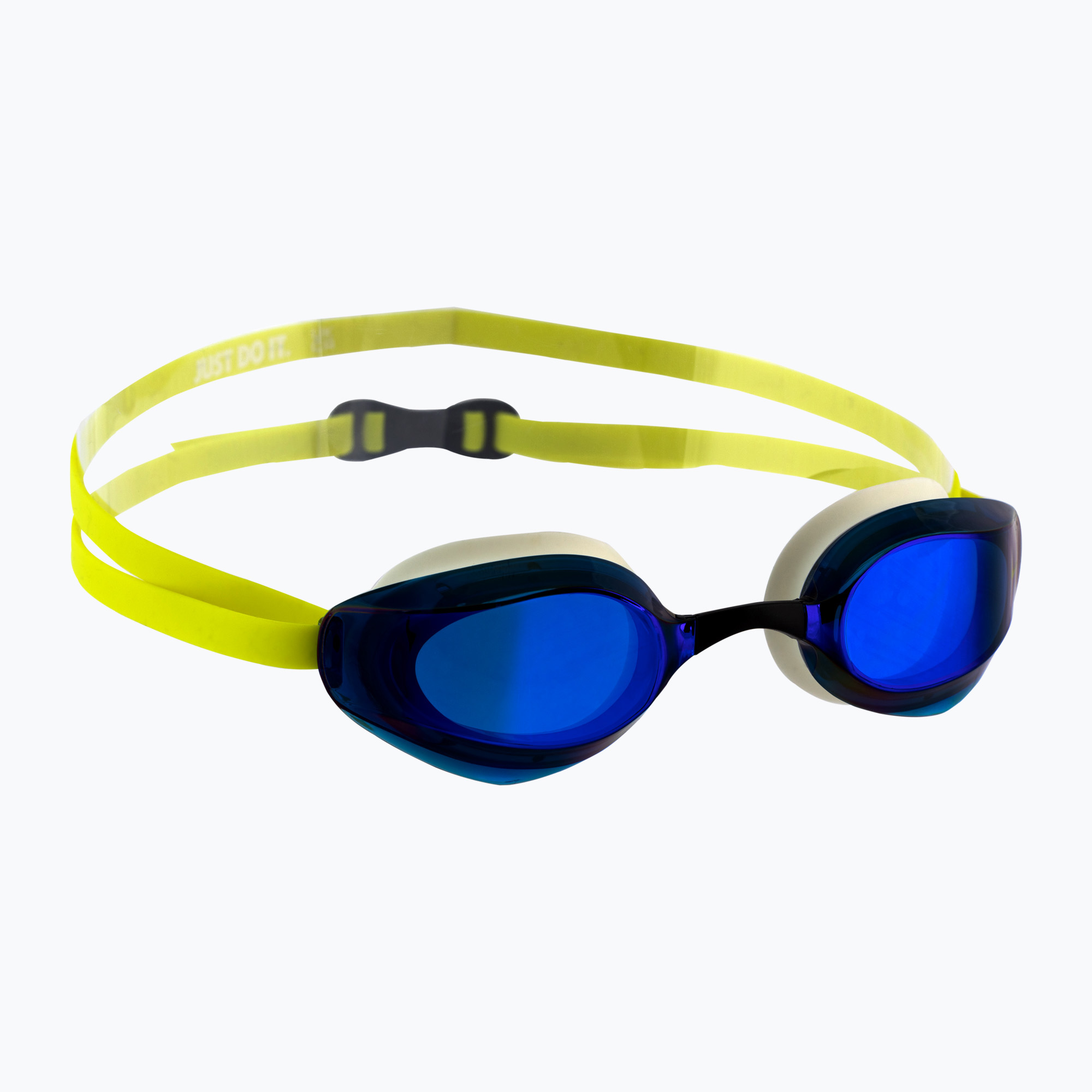 Очила за плуване Nike VAPORE MIRROR жълто-сини NESSA176