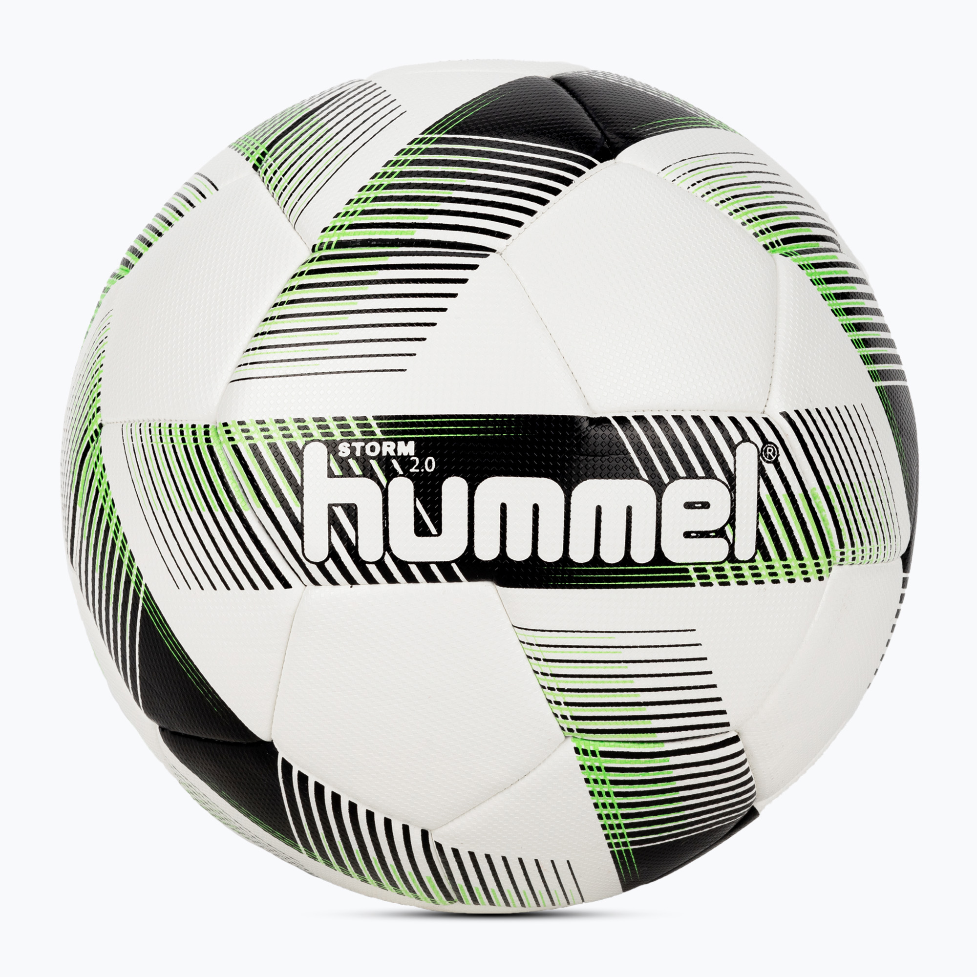 Hummel Storm 2.0 FB футбол бяло/черно/зелено размер 5
