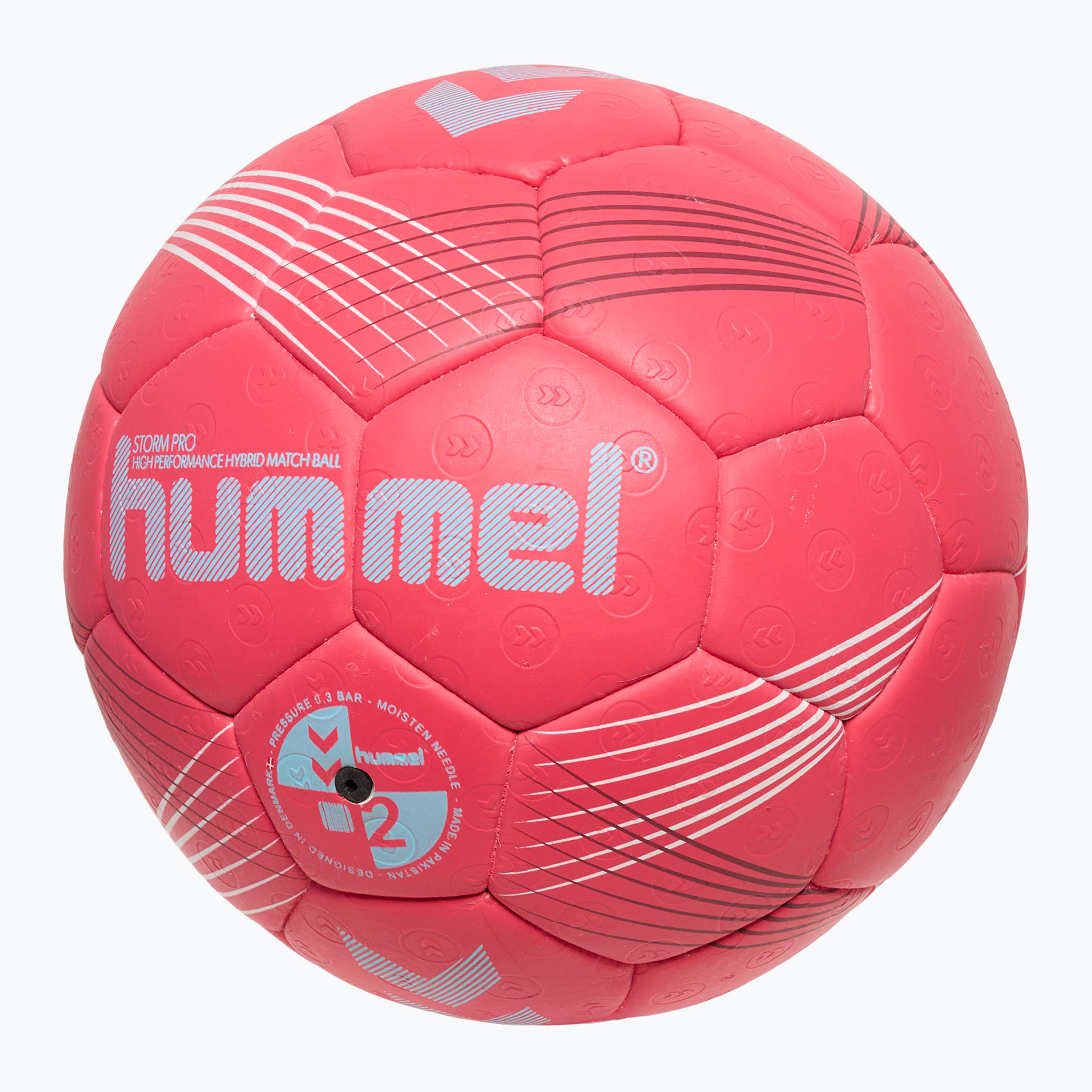 Hummel Strom Pro HB хандбал червено/синьо/бяло размер 3
