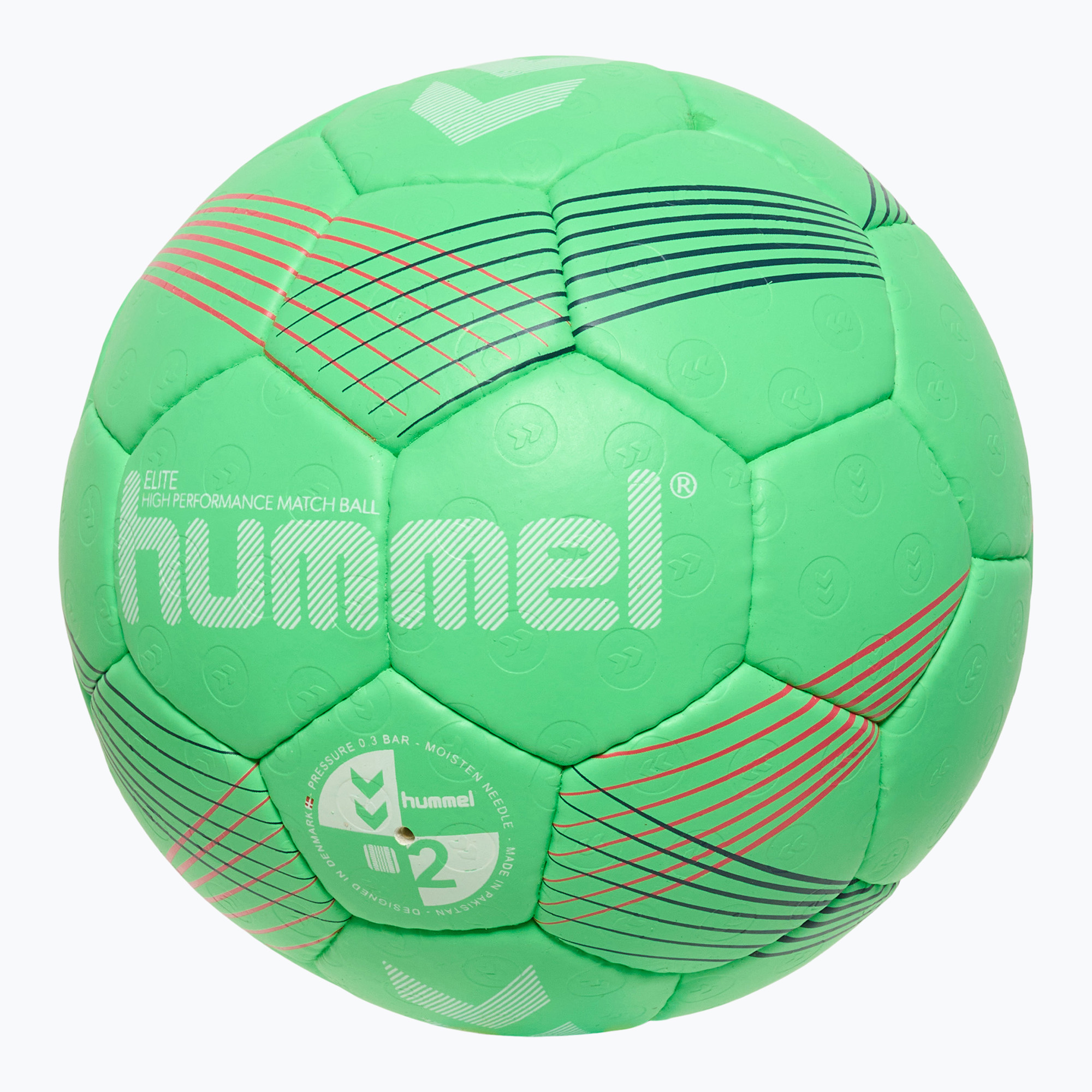 Hummel Elite HB хандбал зелен/бял/червен размер 1