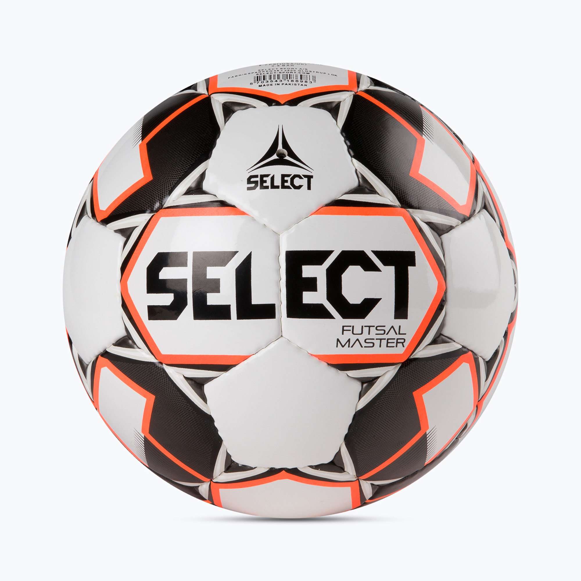 SELECT Futsal Master 2018 IMS футболна топка бяло и черно 1043446061